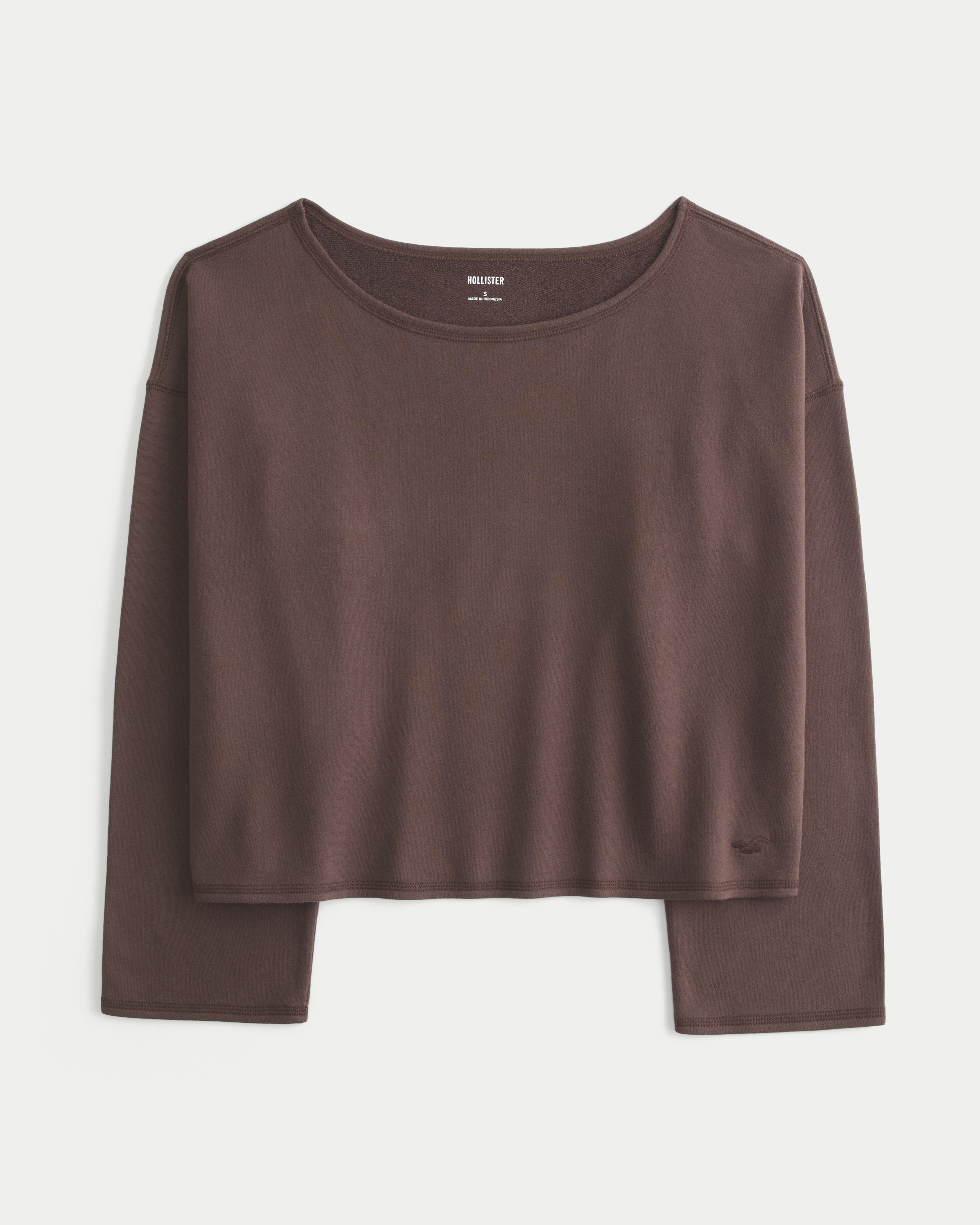 Easy Off-the-Shoulder Sweatshirt