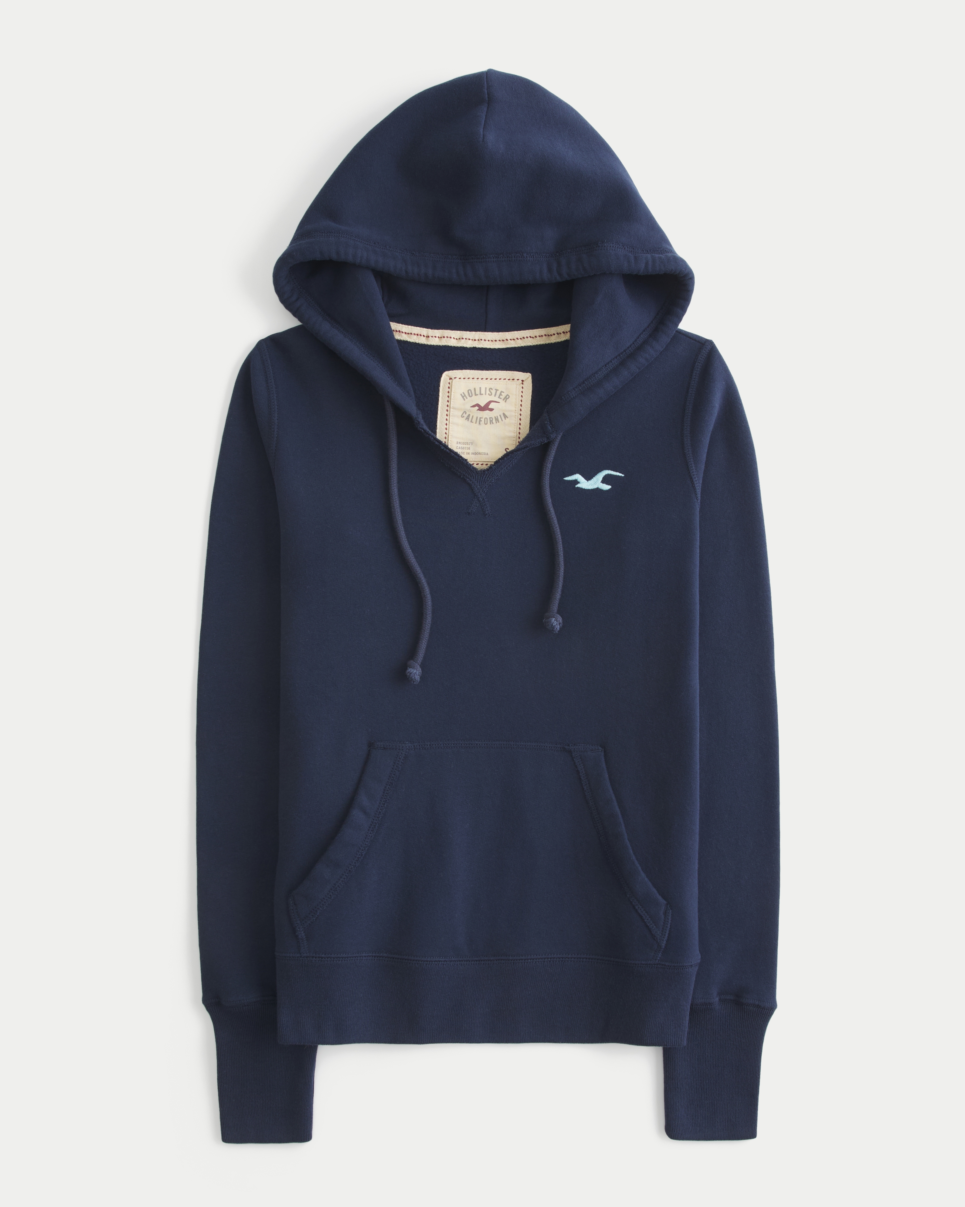 Hollister Feel Good Logo Graphic Hoodie