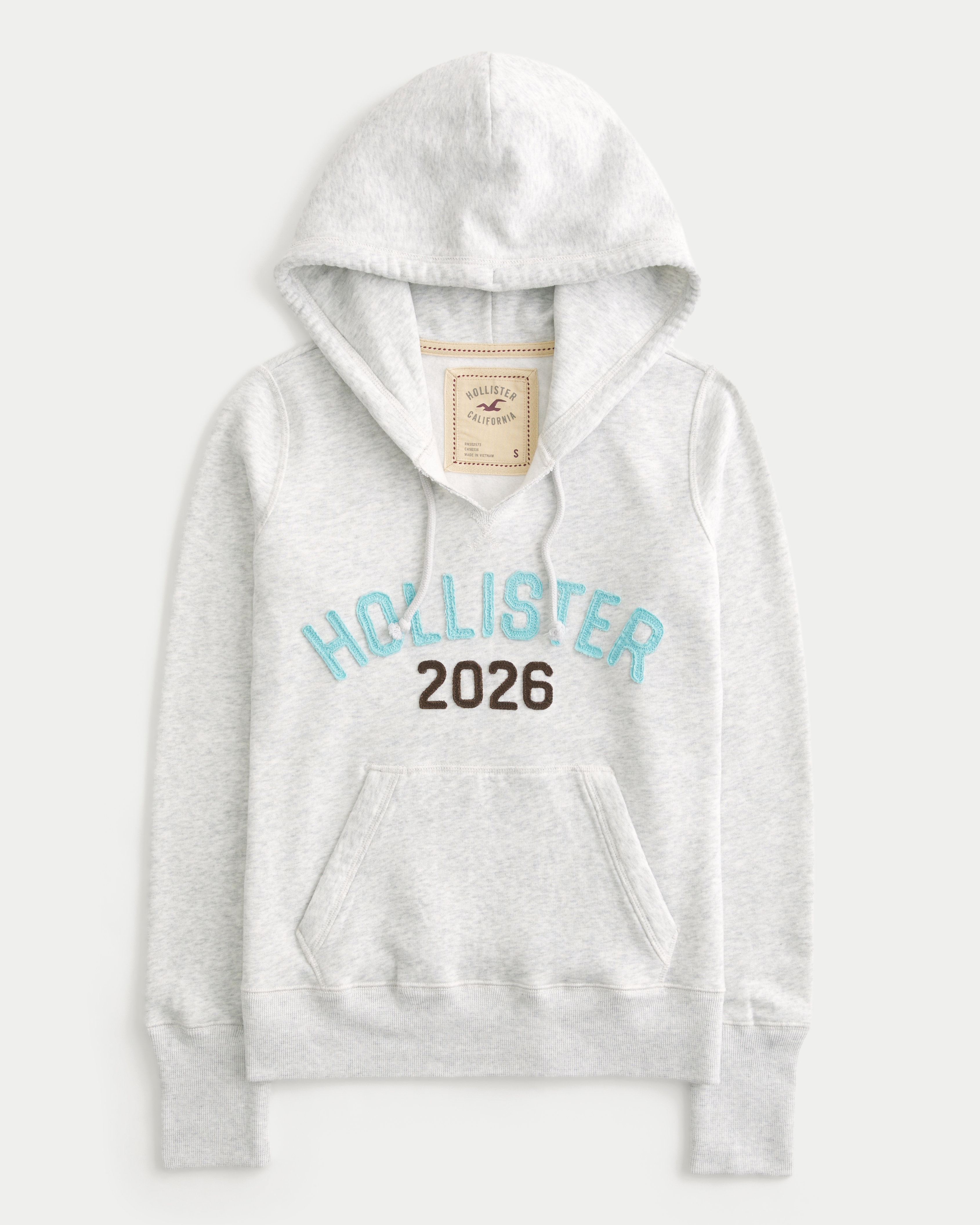Hollister Feel Good Logo Graphic Hoodie