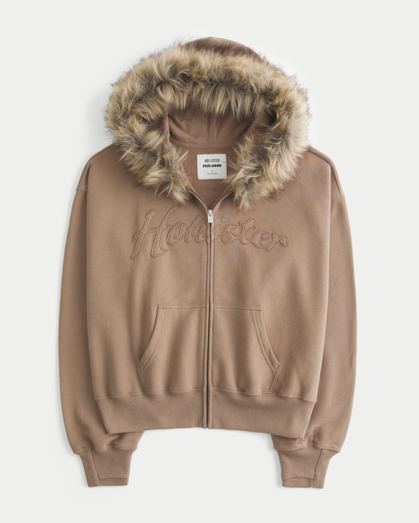 Women's Faux Fur Sweater Styles | Hollister Co.