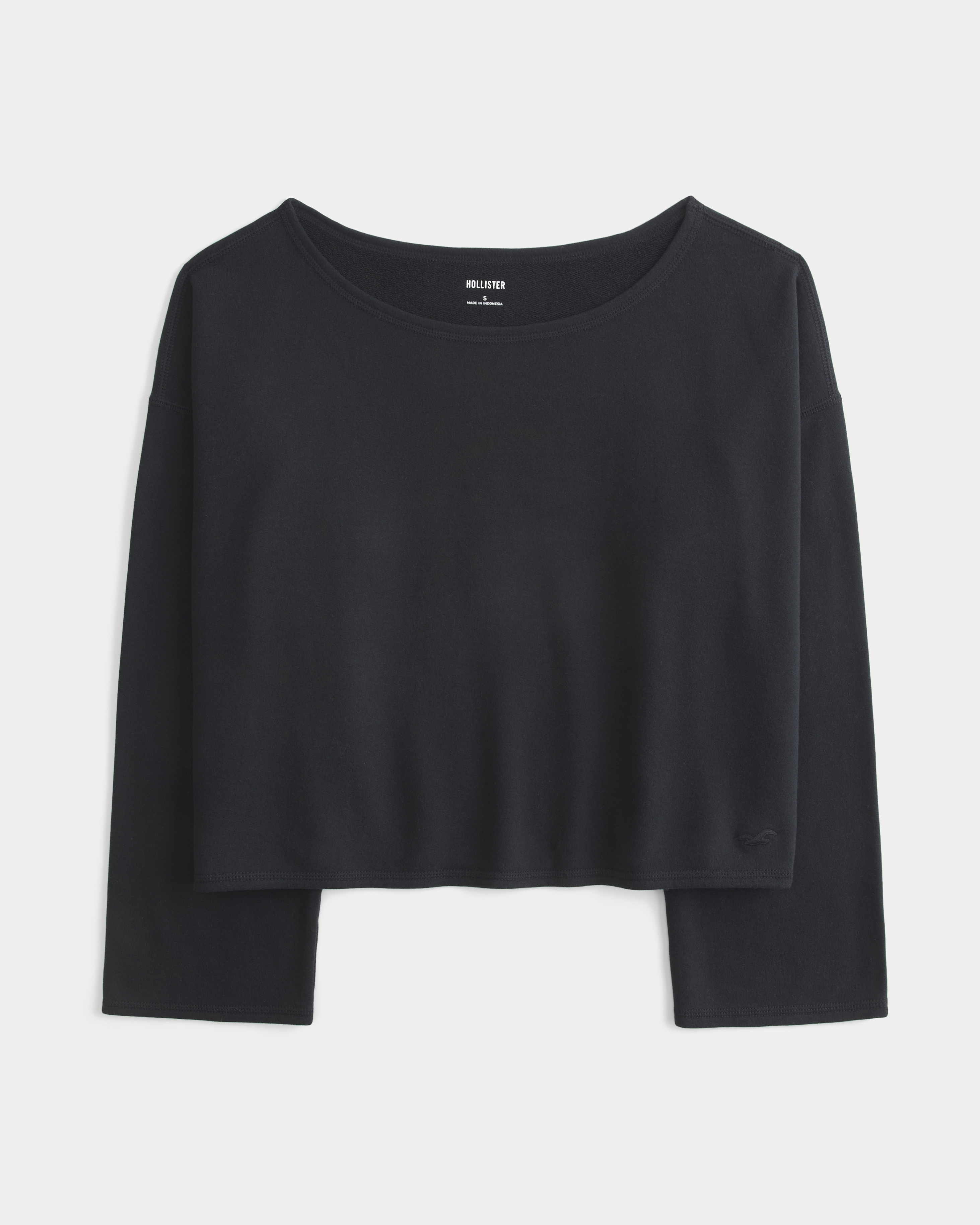 Easy Off-the-Shoulder Sweatshirt