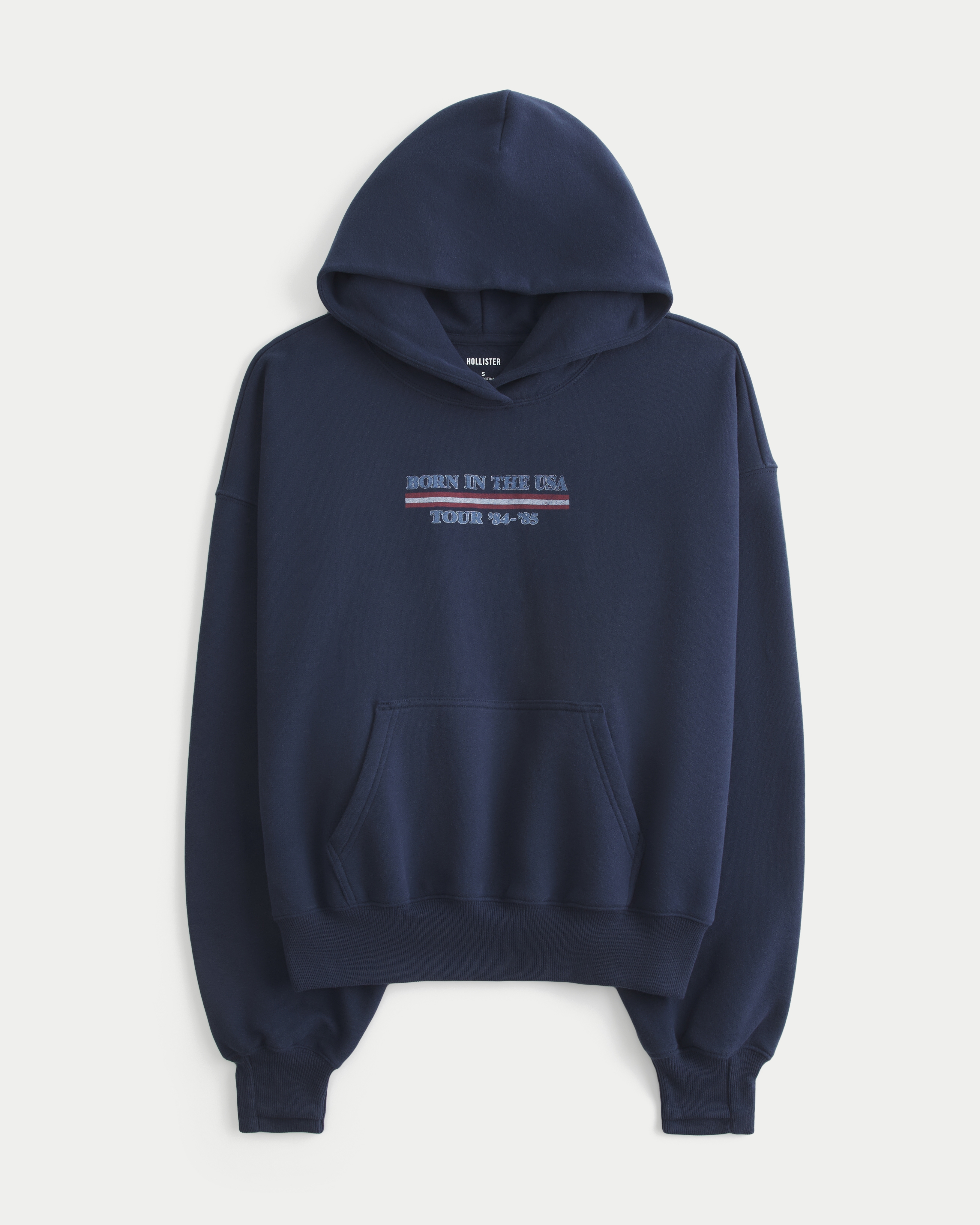 Hollister Feel Good Bruce Springsteen Graphic Classic Hoodie