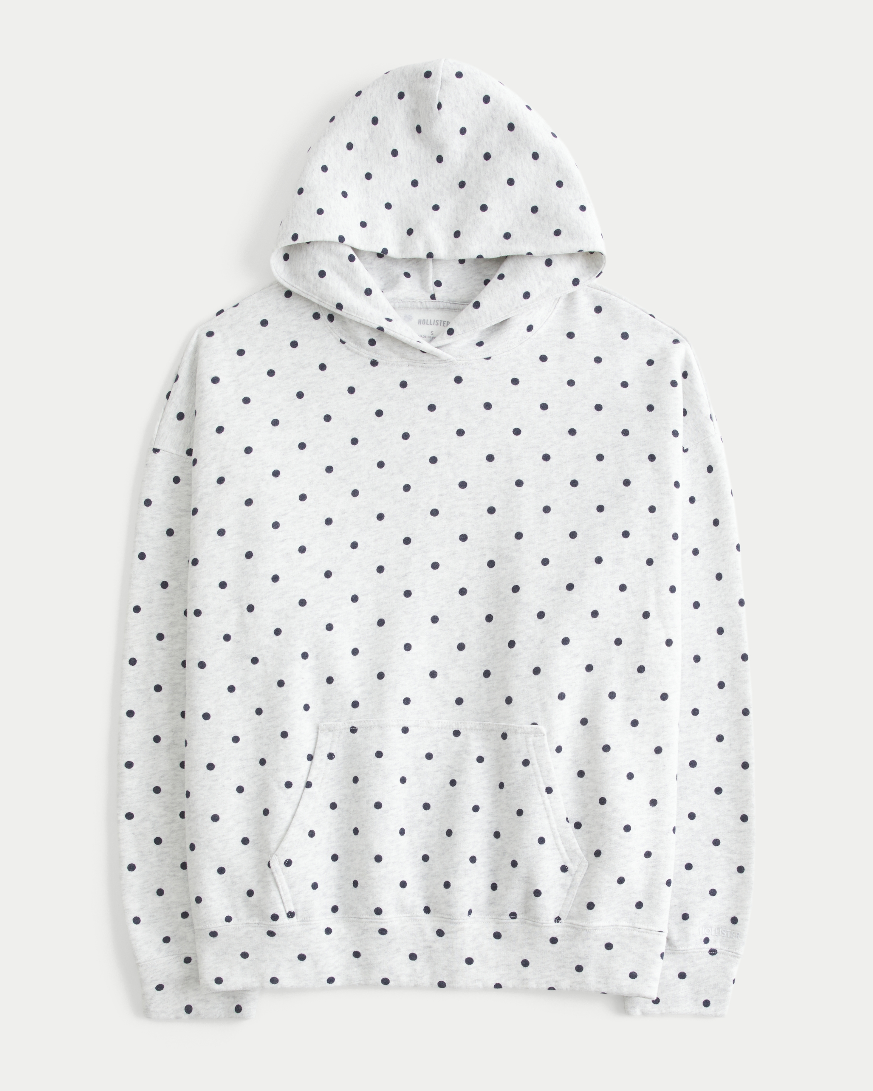 Hollister Feel Good Oversized Dot Hoodie