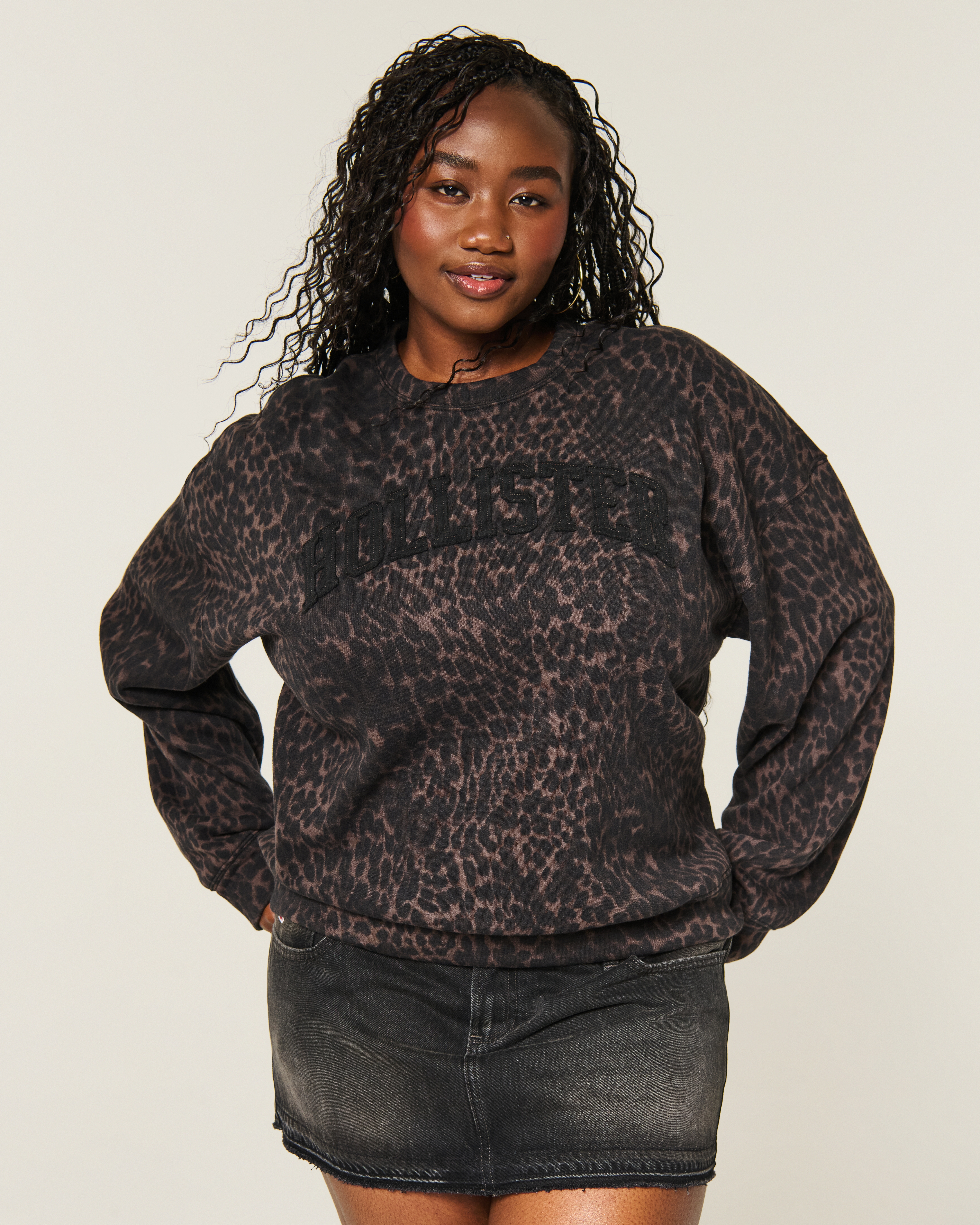 Hol Relaxed McLaren Graphic Crew Sweatshirt | Liberty Center