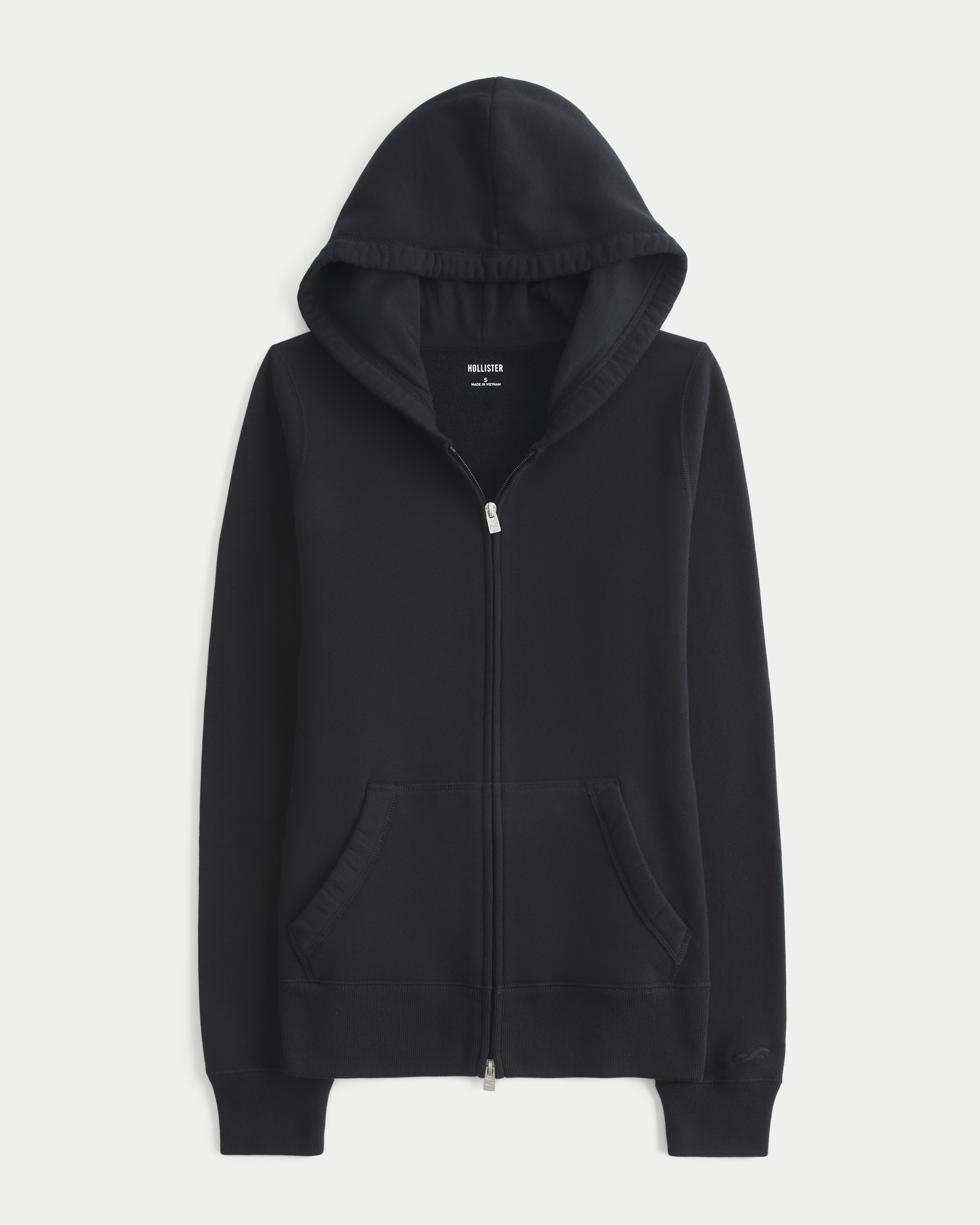 Hollister Feel Good Slim Zip-Up Hoodie