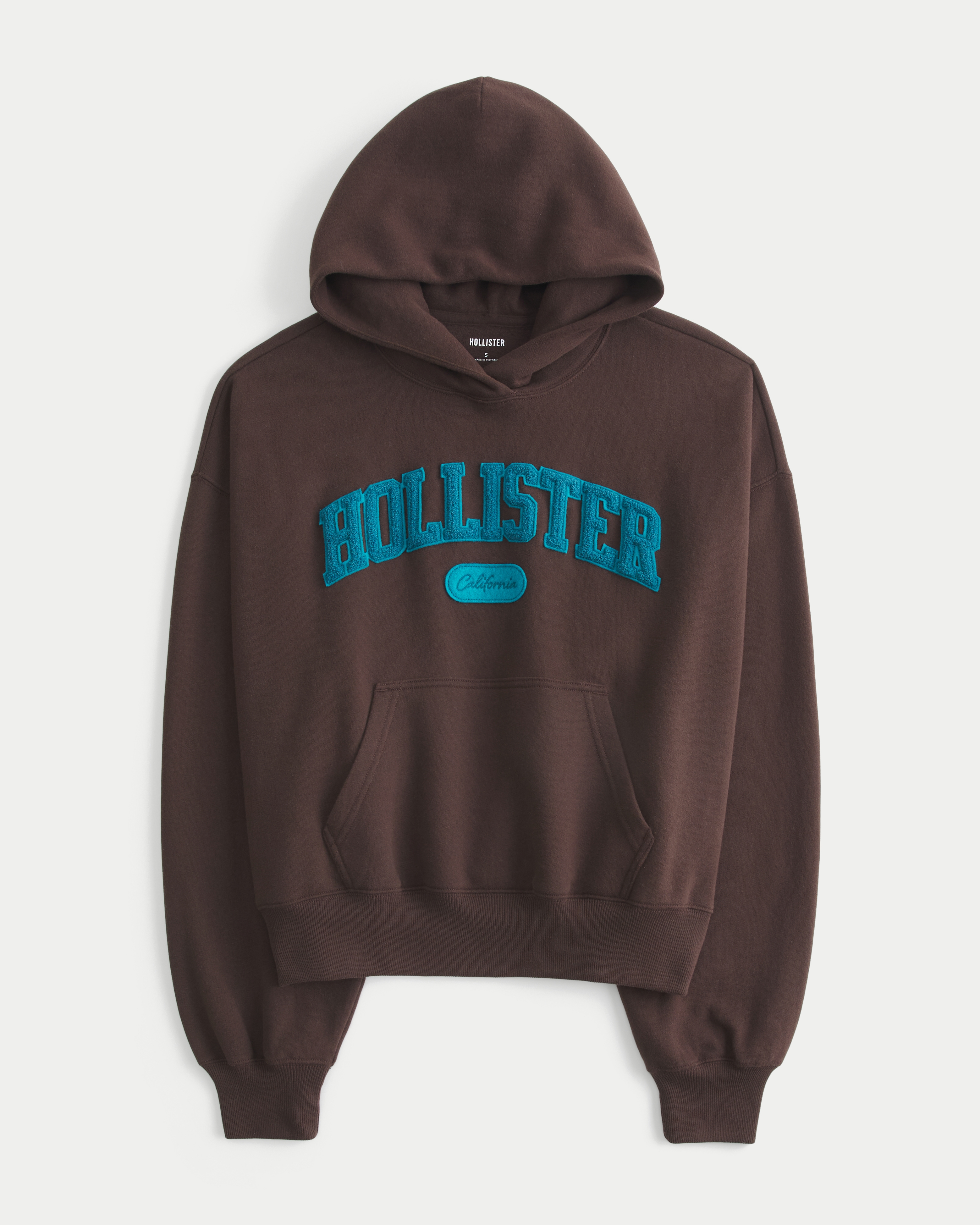 Hollister Feel Good Easy Logo Graphic Classic Hoodie