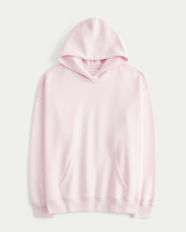 Hollister Feel Good Oversized Hoodie, Light Pink view 1