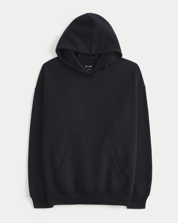 Hollister Feel Good Oversized Hoodie, Black view 1