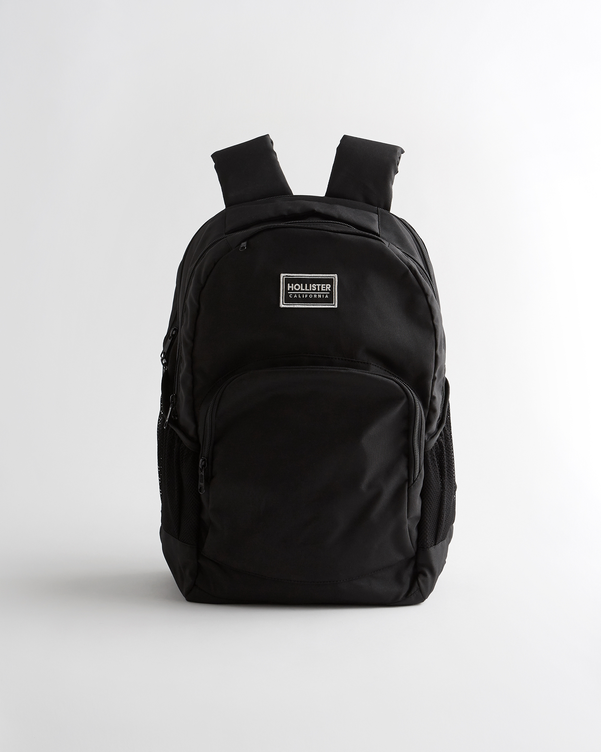 hollister black backpack