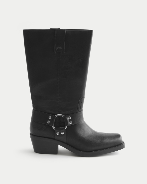 Frye & Co Lorrie Harness 12 Boots, Black view 2