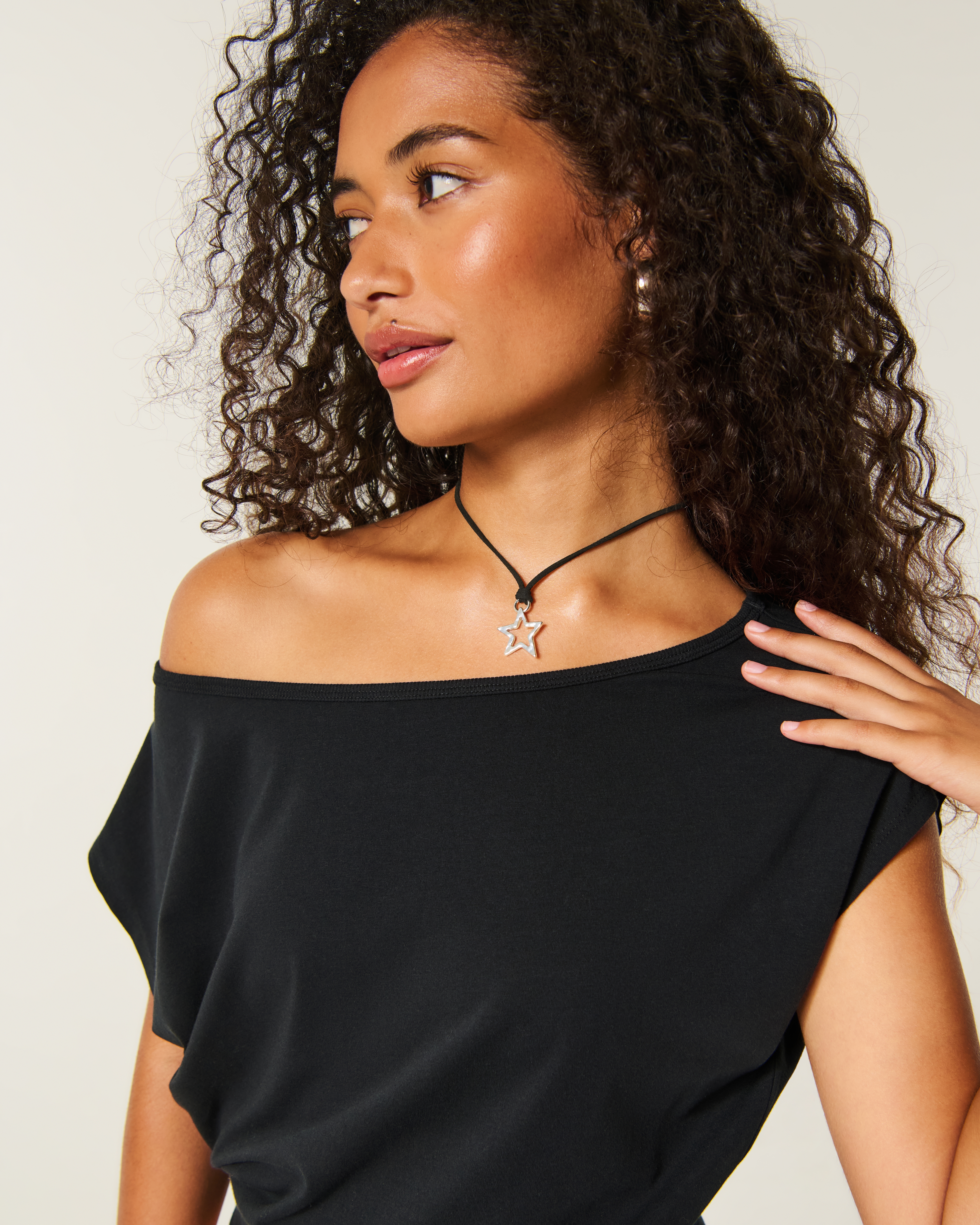 Fabric Star Necklace