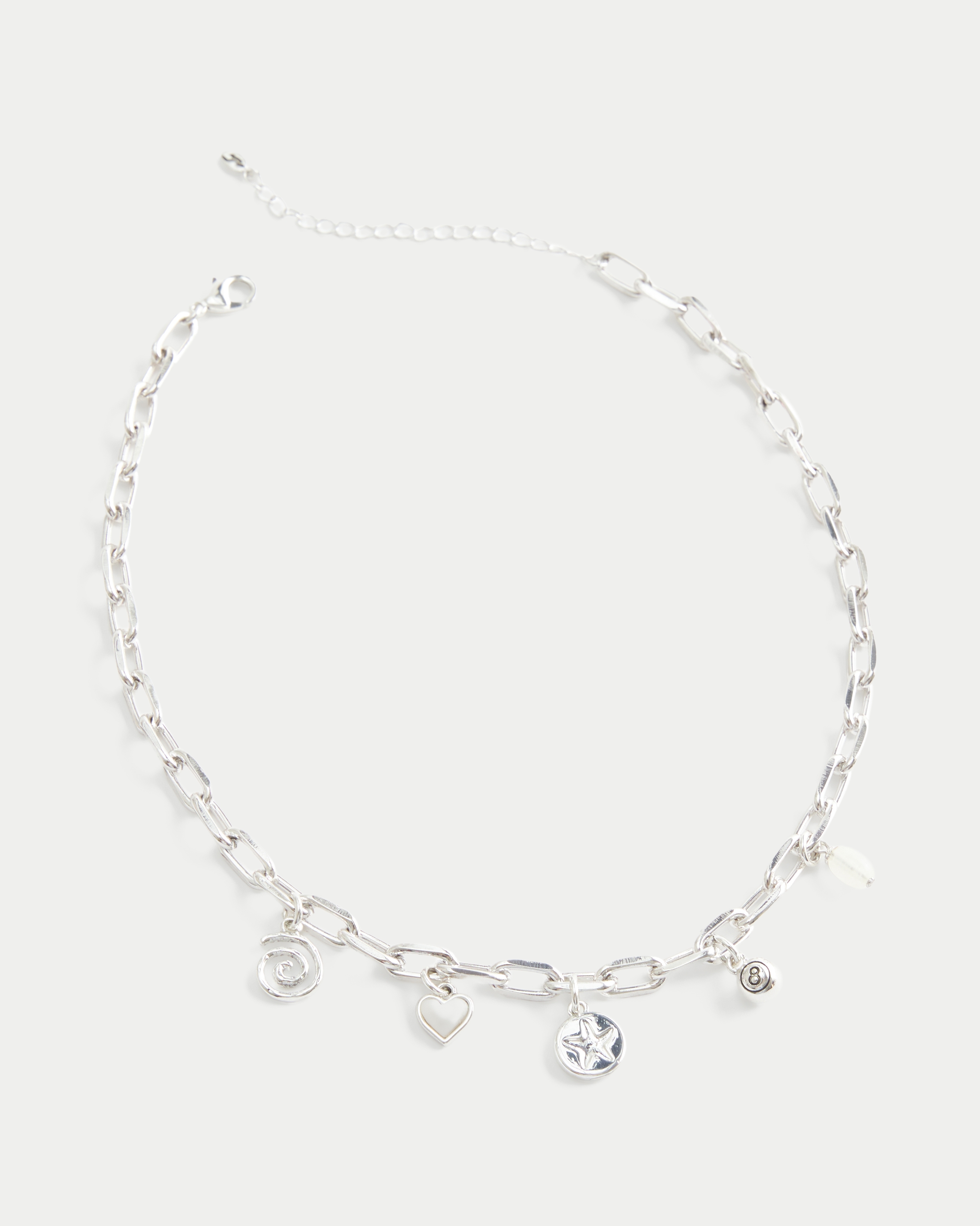 Silver Charm Necklace
