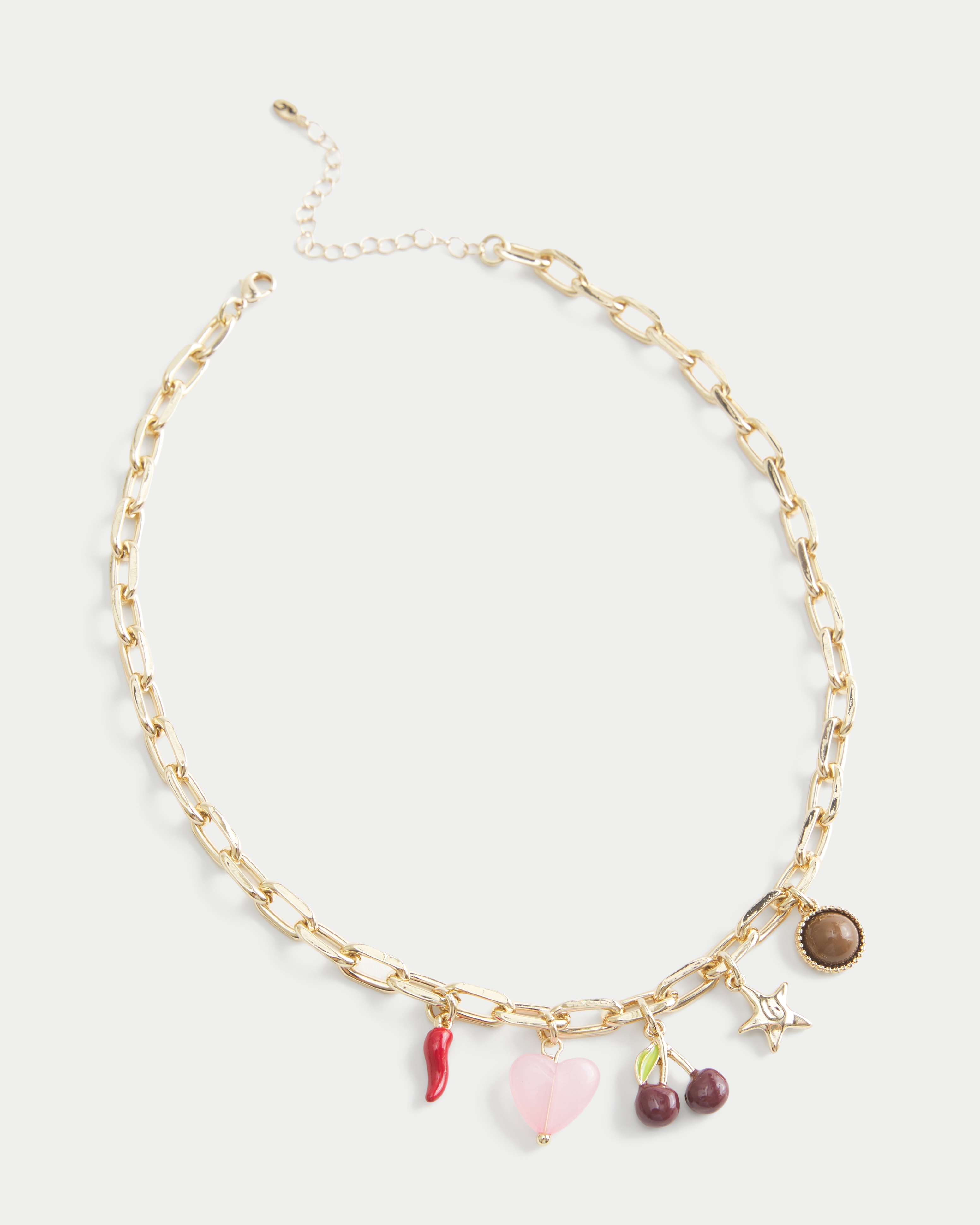 Gold Charm Necklace