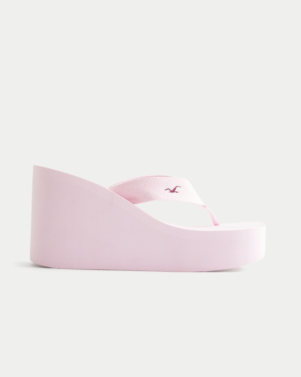 Pink Ultra Platform Flip Flops, Light Pink view 2
