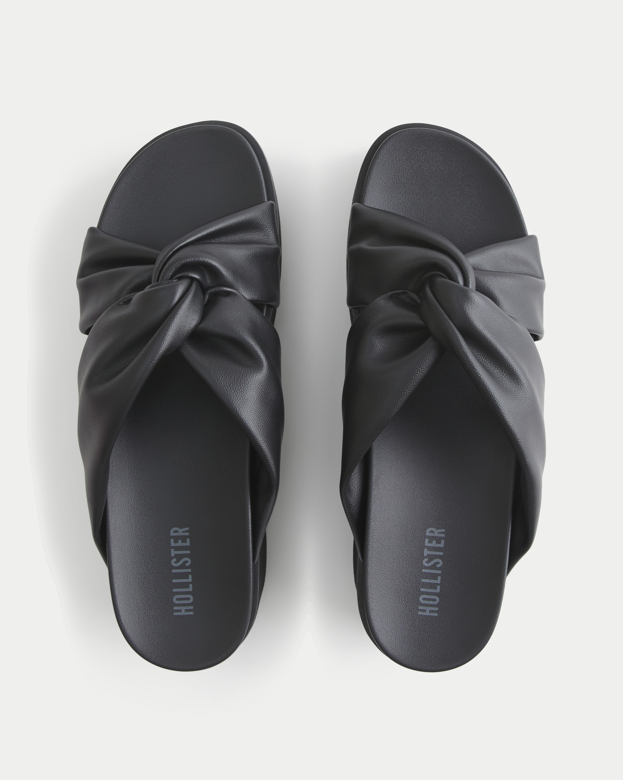 Twisted Knot Flatform Sandals