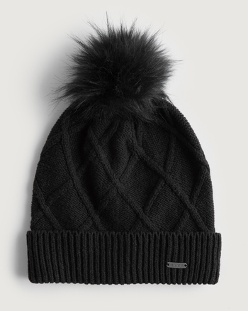 Women's Pom Pom Beanie Women's Accessories & Shoes