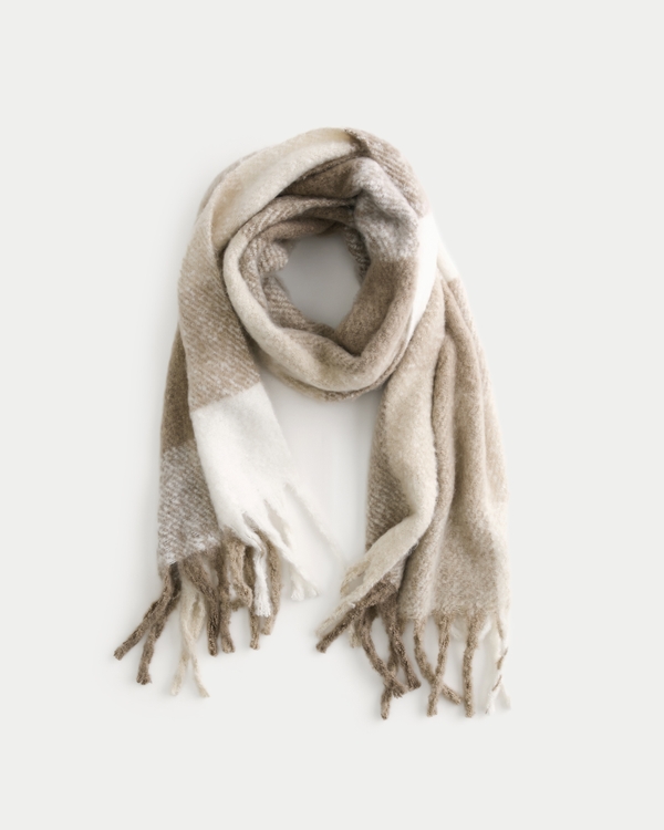 Hollister cable knit scarf best sale