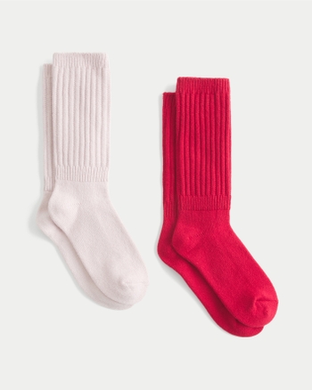 Women's Ribbed Socks 2-Pack | Women's Sale | HollisterCo.com