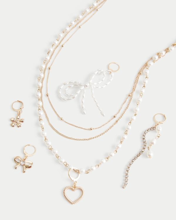 Jean Charm Set, Gold view 2