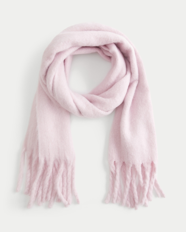 Woven Scarf, Light Lilac view 1