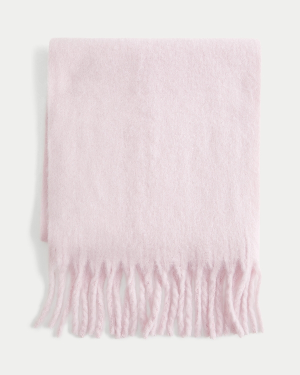 Woven Scarf, Light Lilac view 2