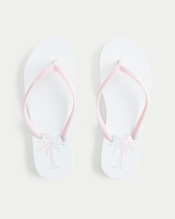 Flip Flops, White view 1