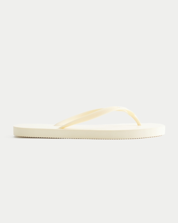Flip Flops, Ivory view 2