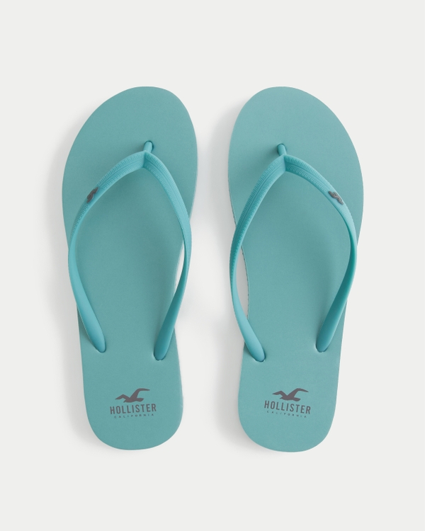 Flip Flops, Turquoise view 1