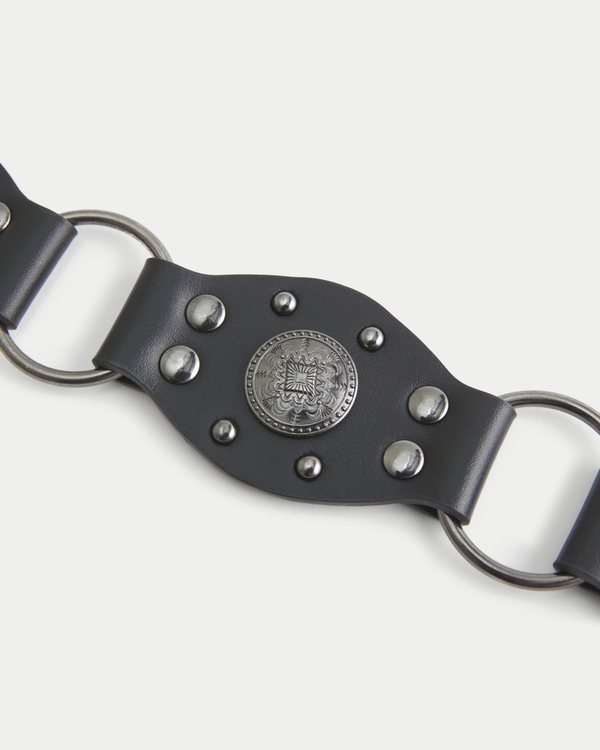Gladiator Chain Belt, Black view 2