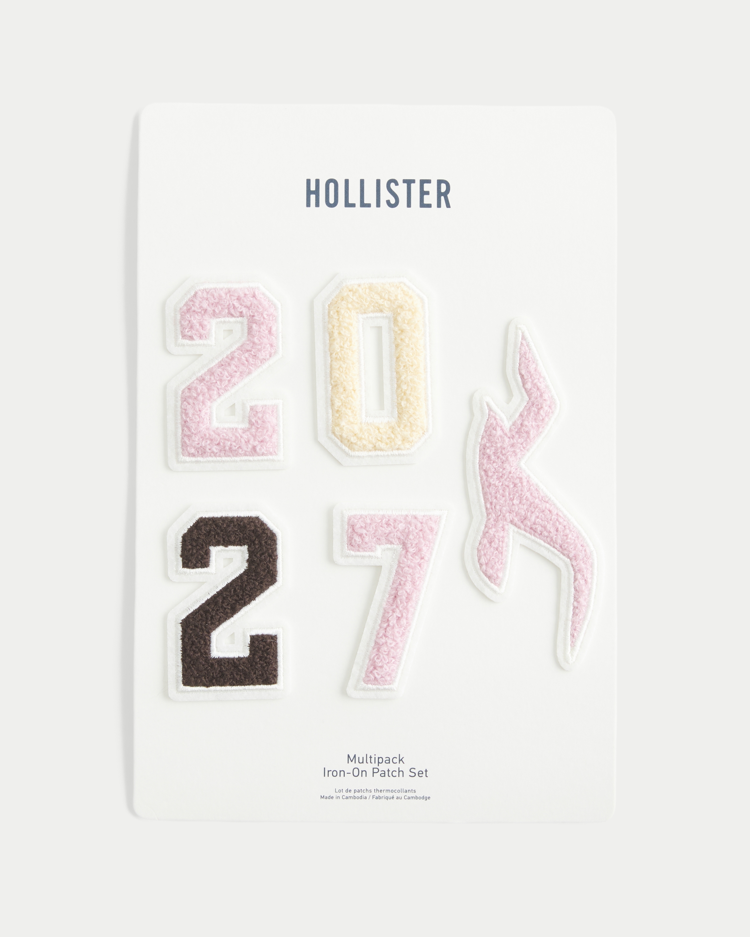 Hollister 2027 Iron-on Patch Set