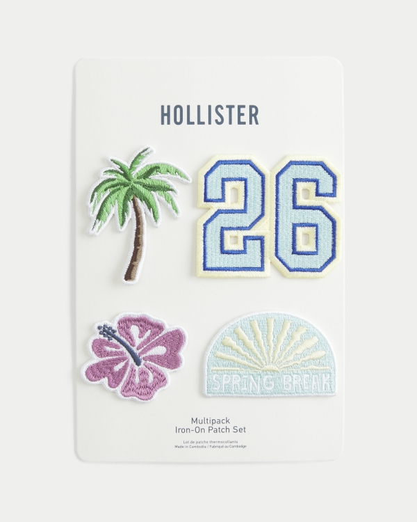 Iron-On Patch Pack, White view 2