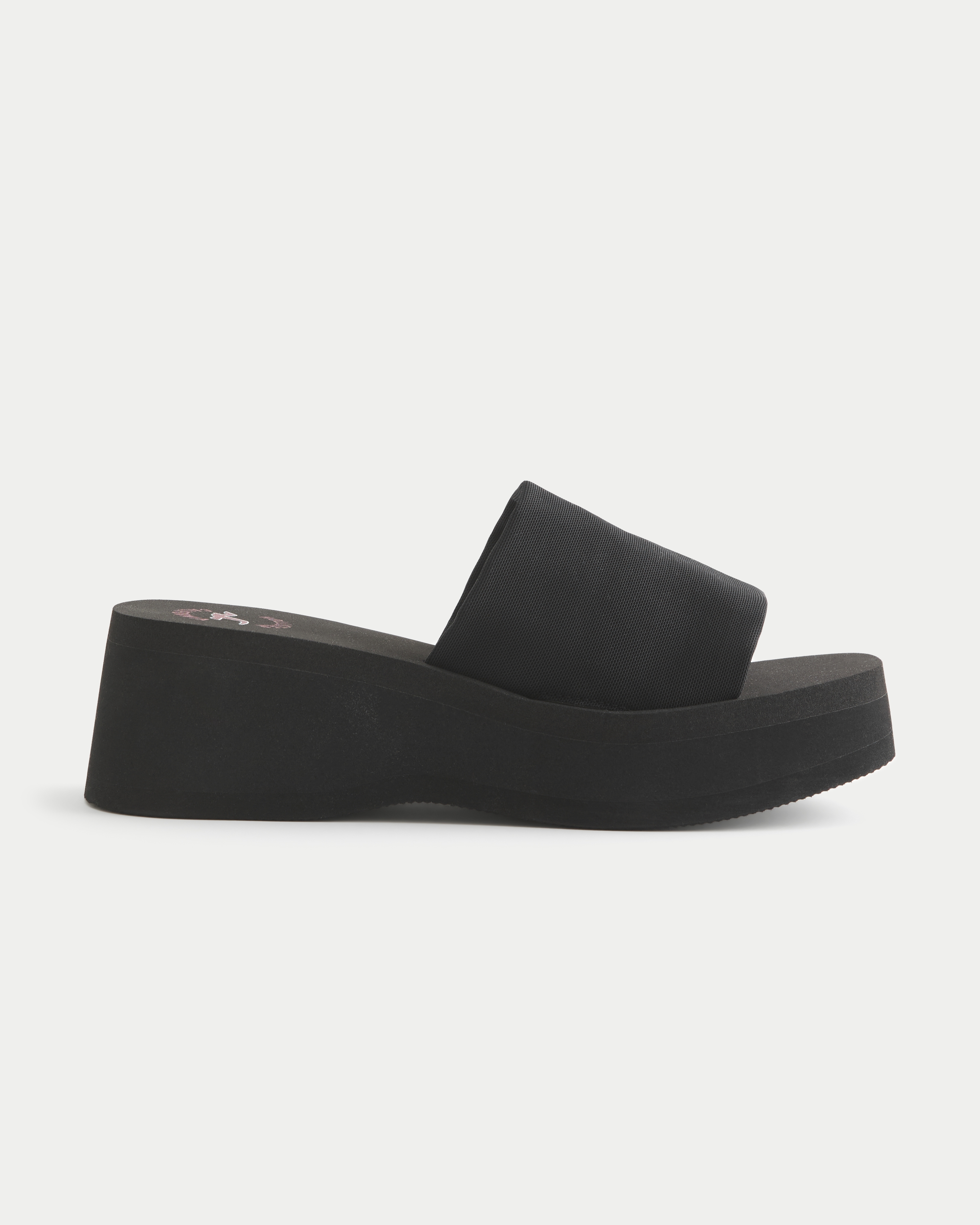 Platform Slide Sandals