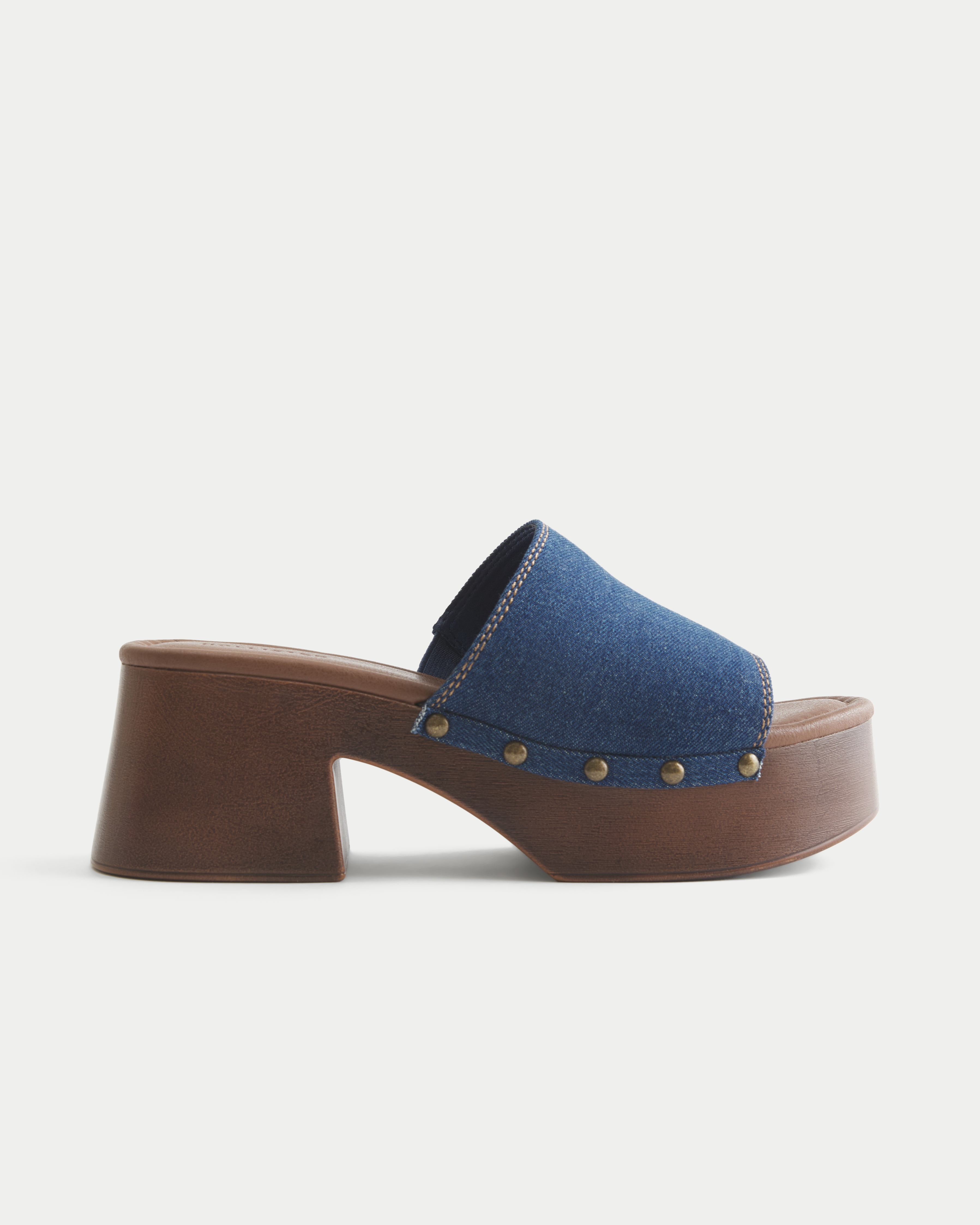 Denim Clogs