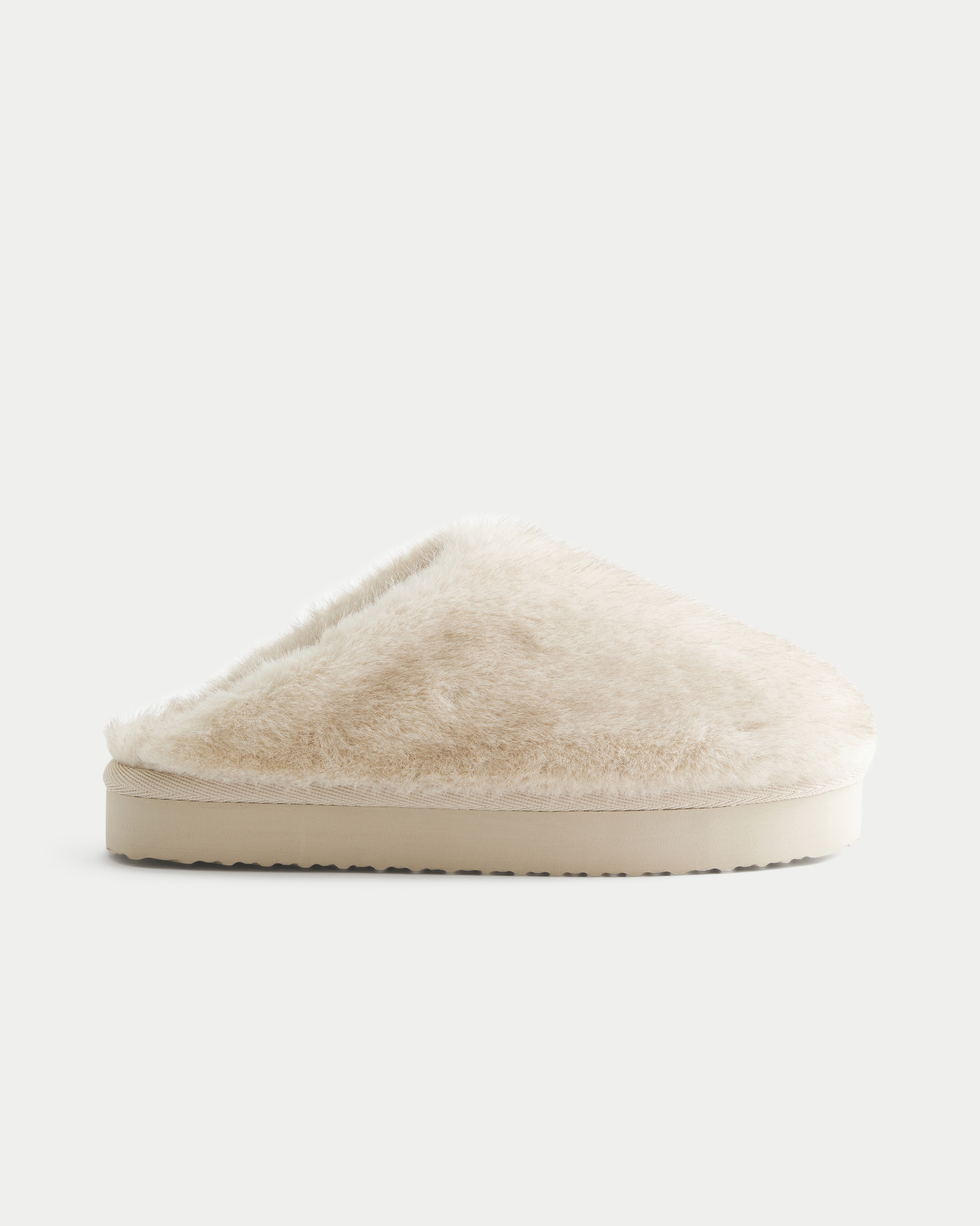 Faux Fur Slippers