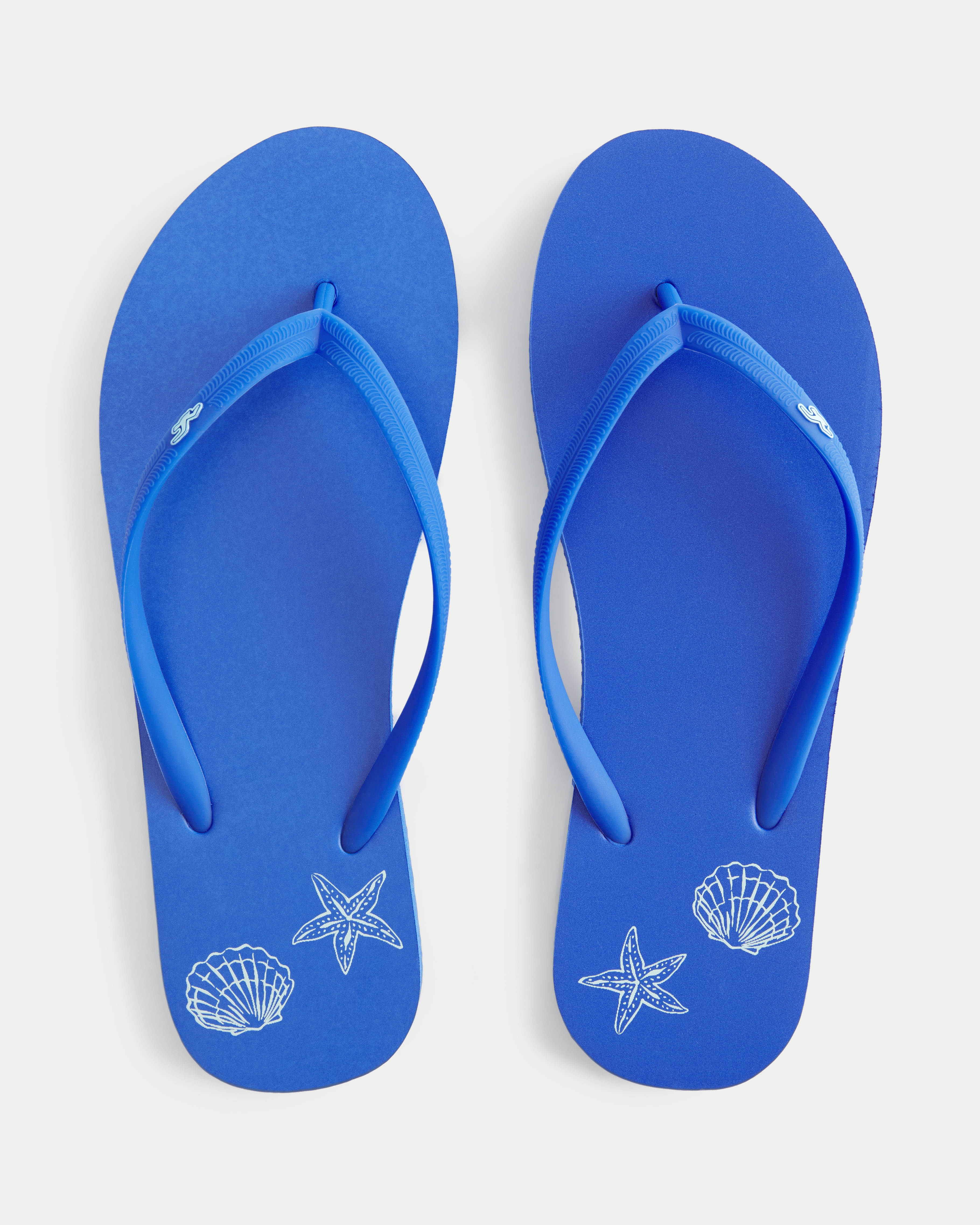 Graphic Rubber Flip Flops