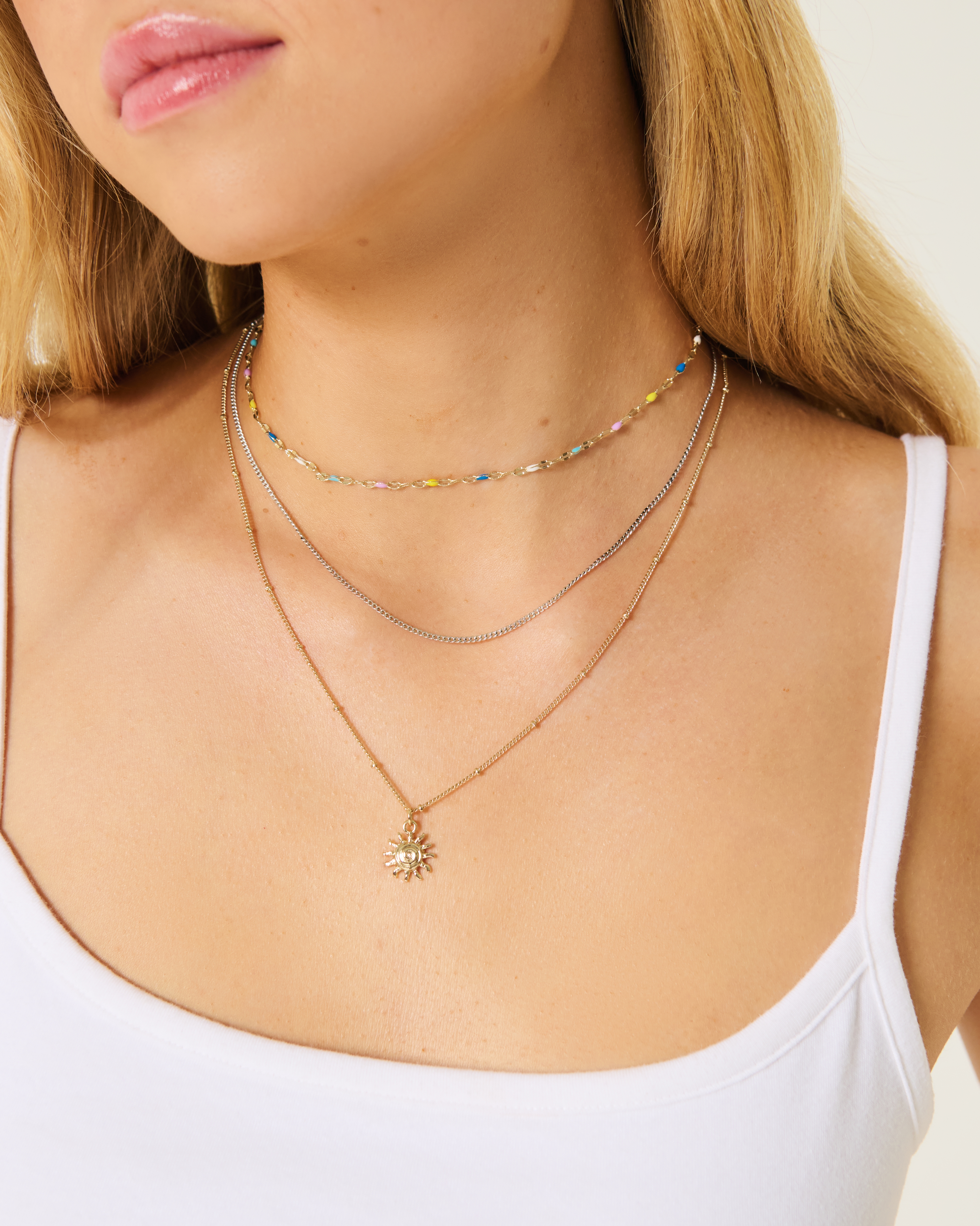 Sun Necklace 3-Pack