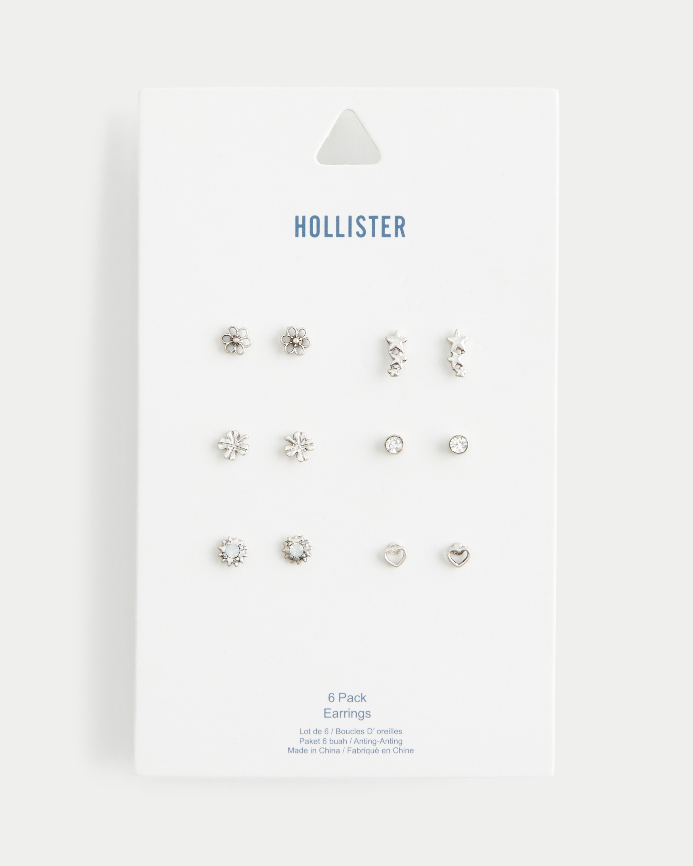 Stud Earring 6-Pack