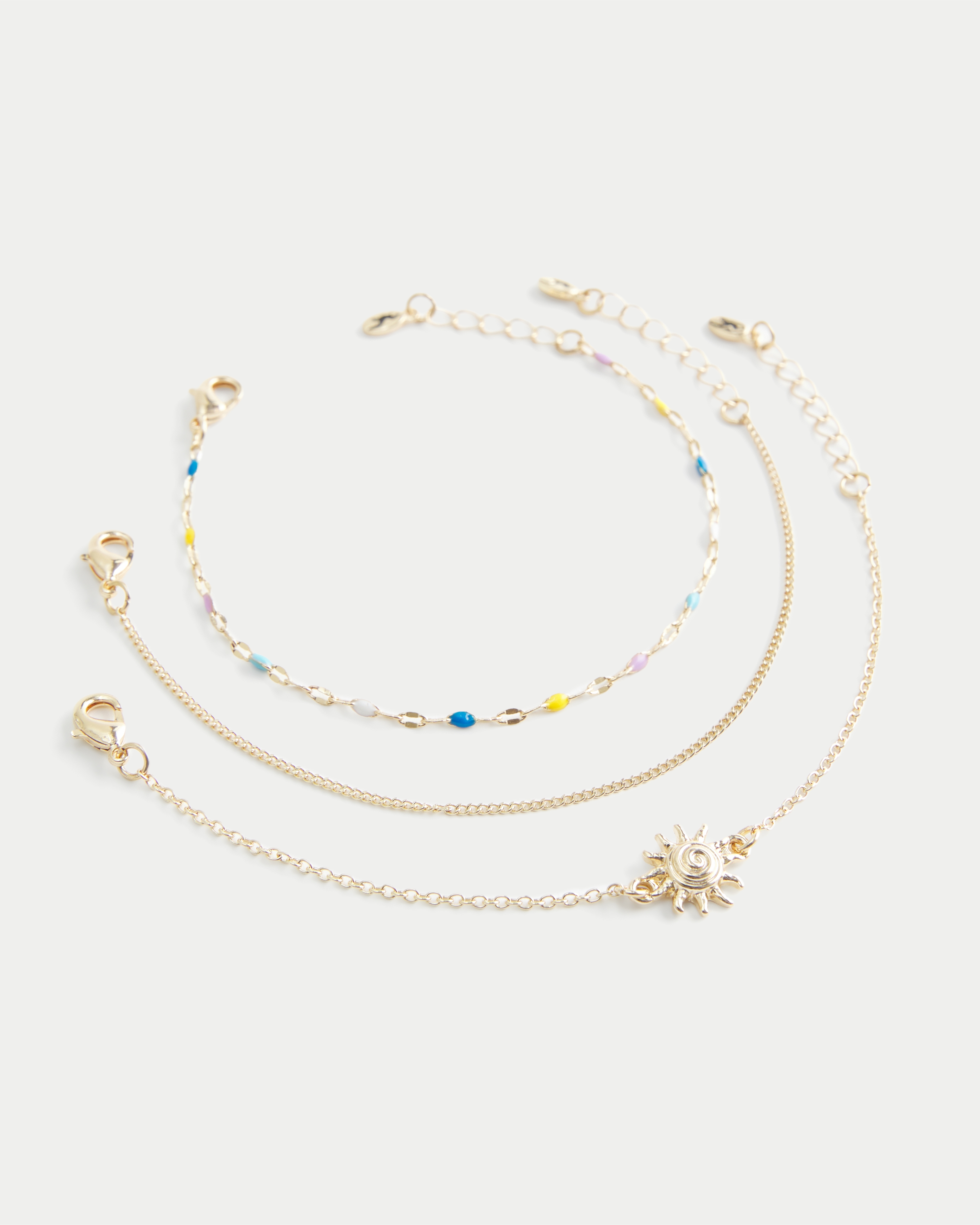 Sun Chain Bracelet 3-Pack