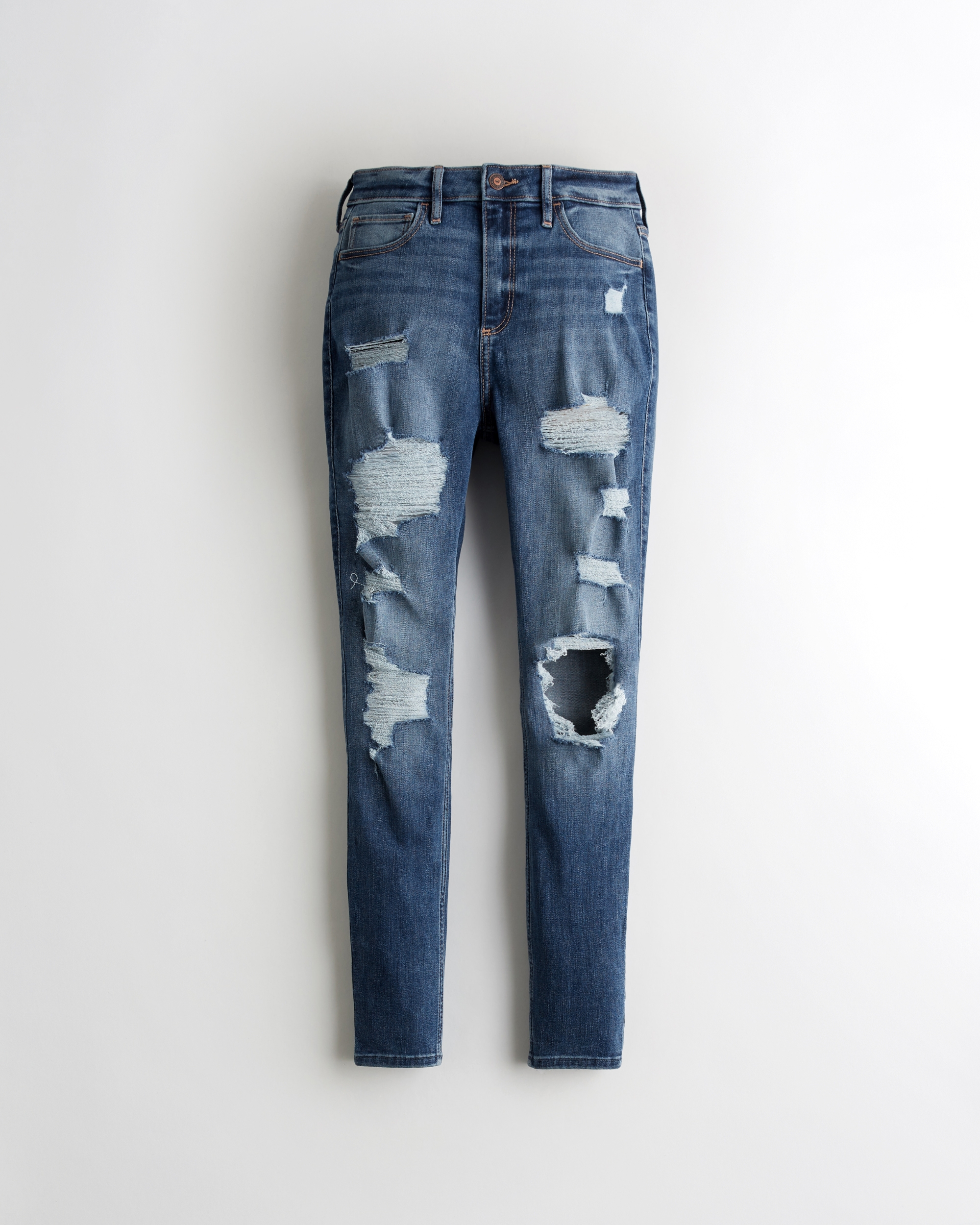 hollister high rise super skinny