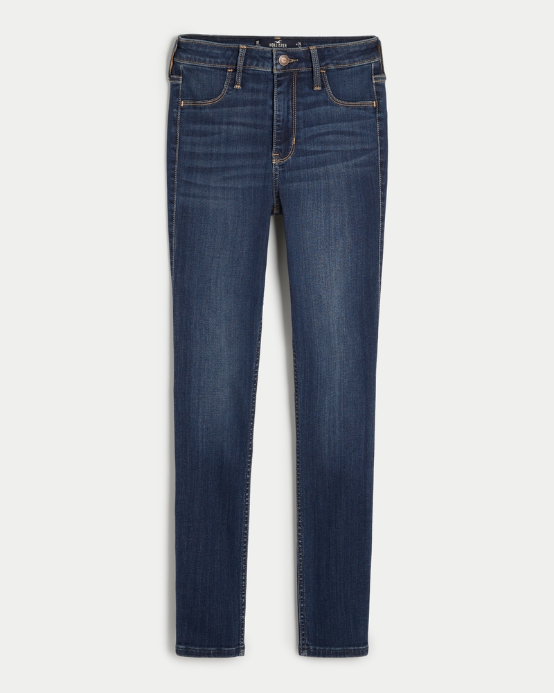 Hollister high rise jean leggings 30  Clothes design, Jean leggings, High rise  jeans