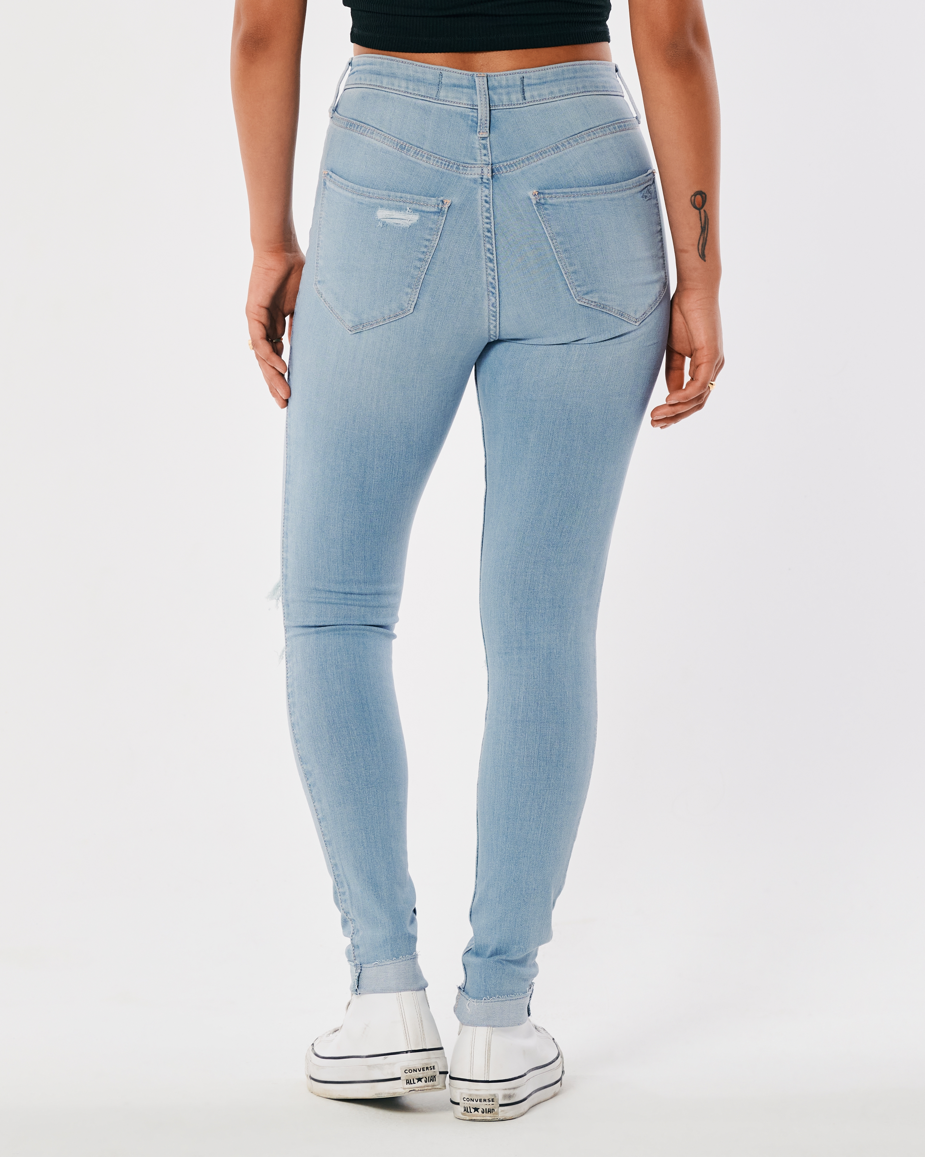 Hollister high cheap rise jean legging