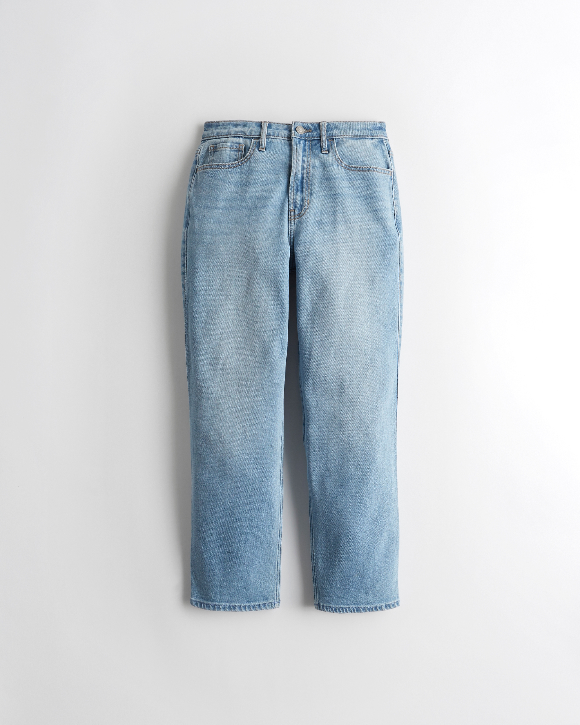 Women's Ultra High-Rise Medium Wash Mom Jeans