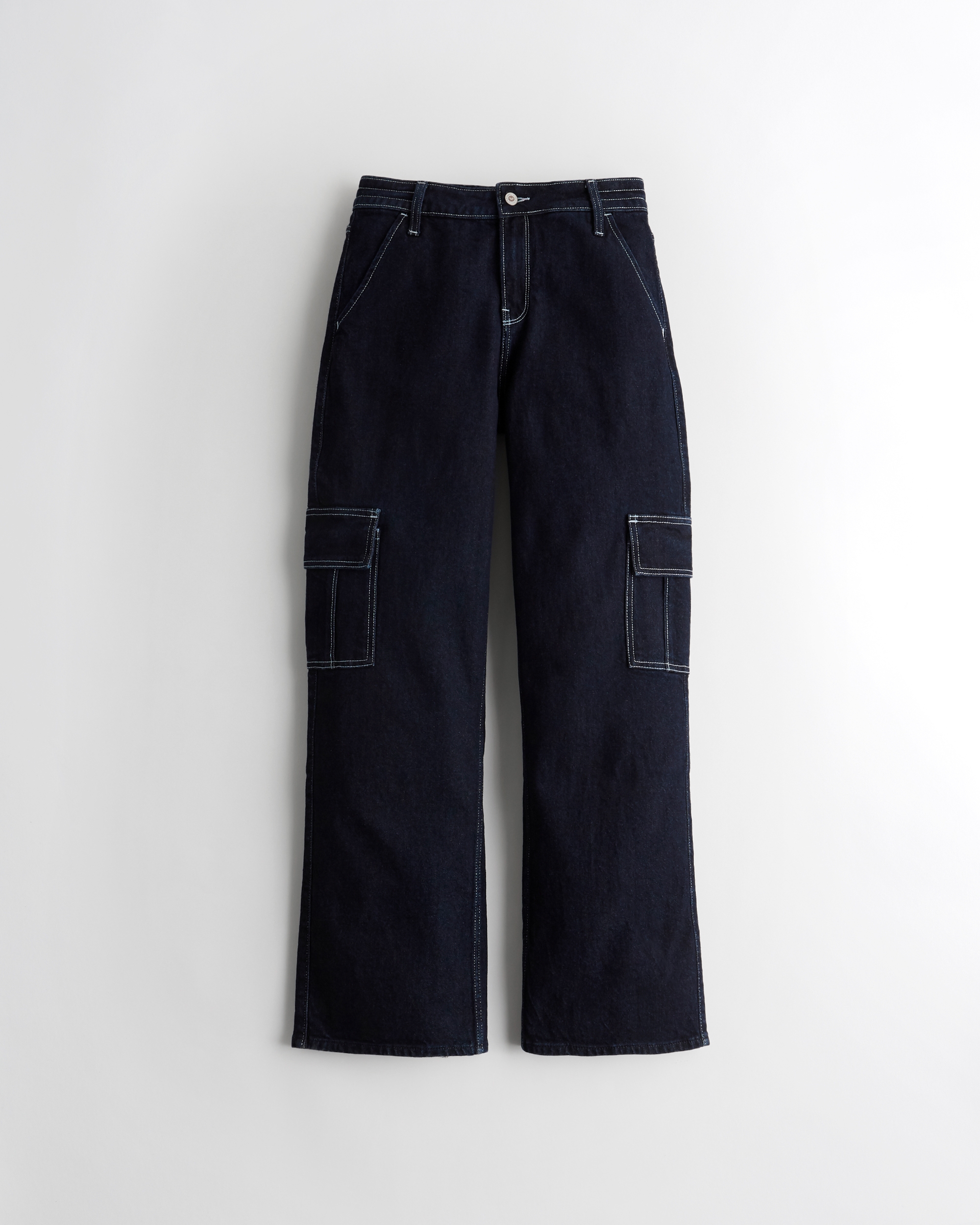 stretch baggy jeans