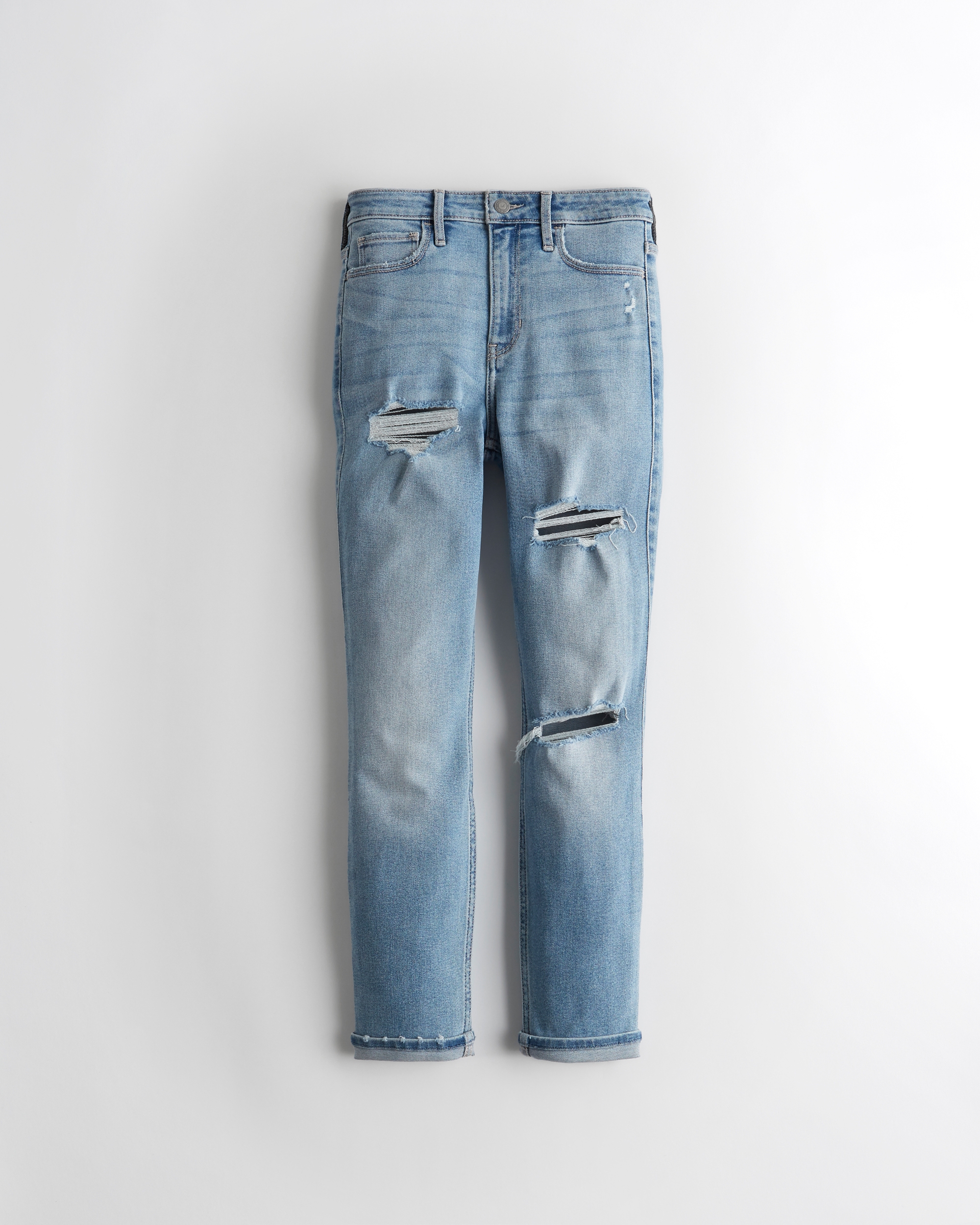 hollister ripped jeans