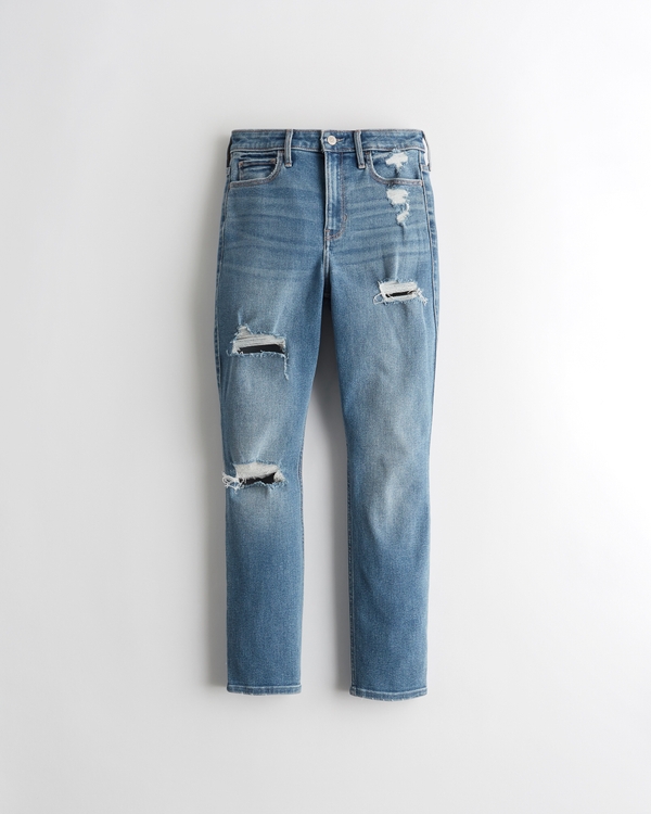 Girls Ripped Distressed Jeans Hollister Co