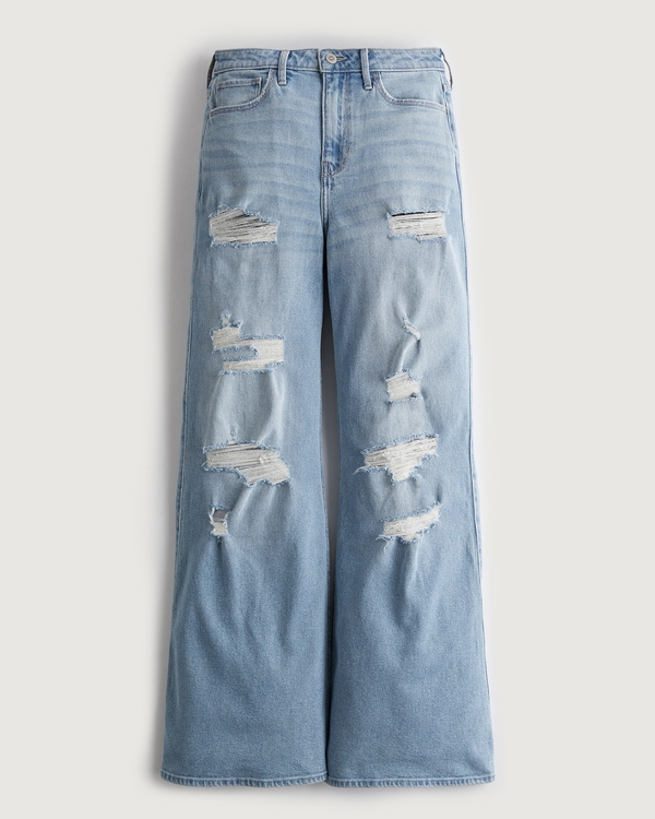 Ripped Jeans for Girls | Distressed Jeans | Hollister Co.