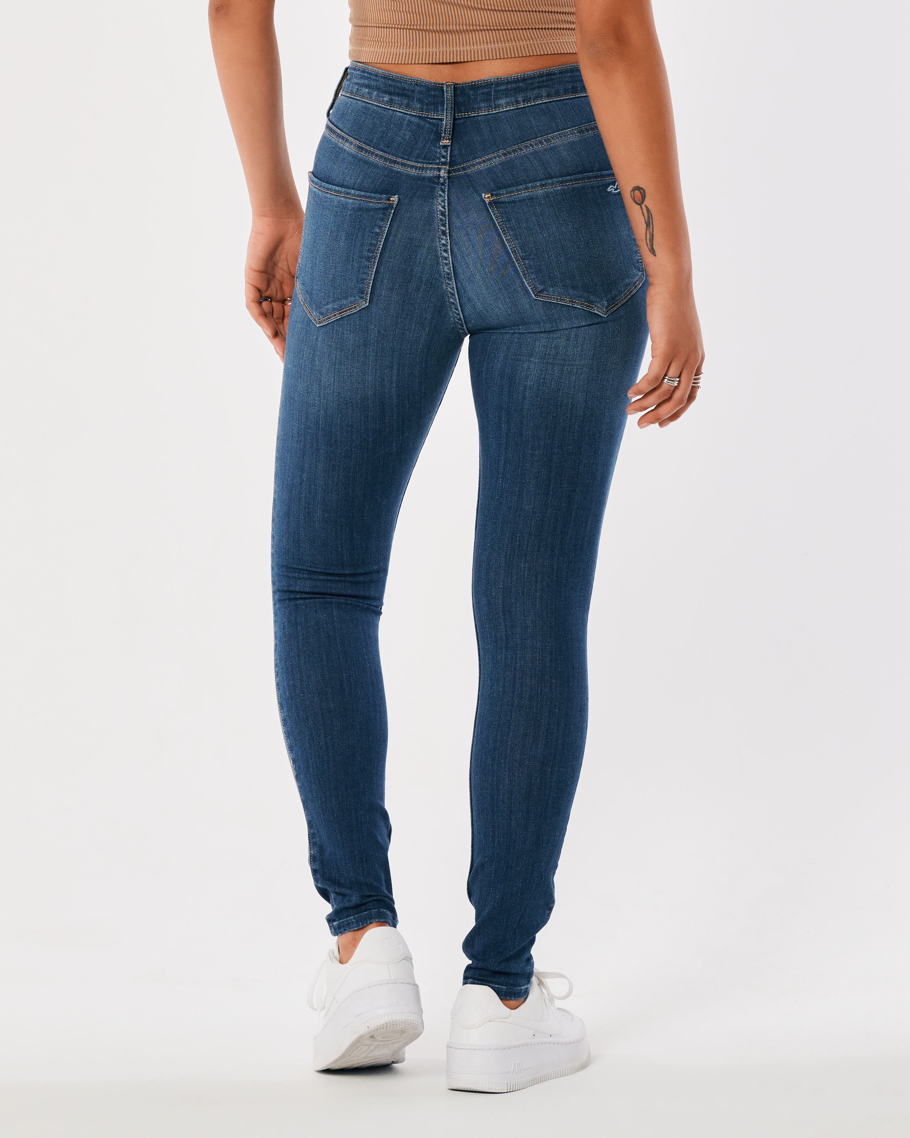 Hollister high online rise jeans