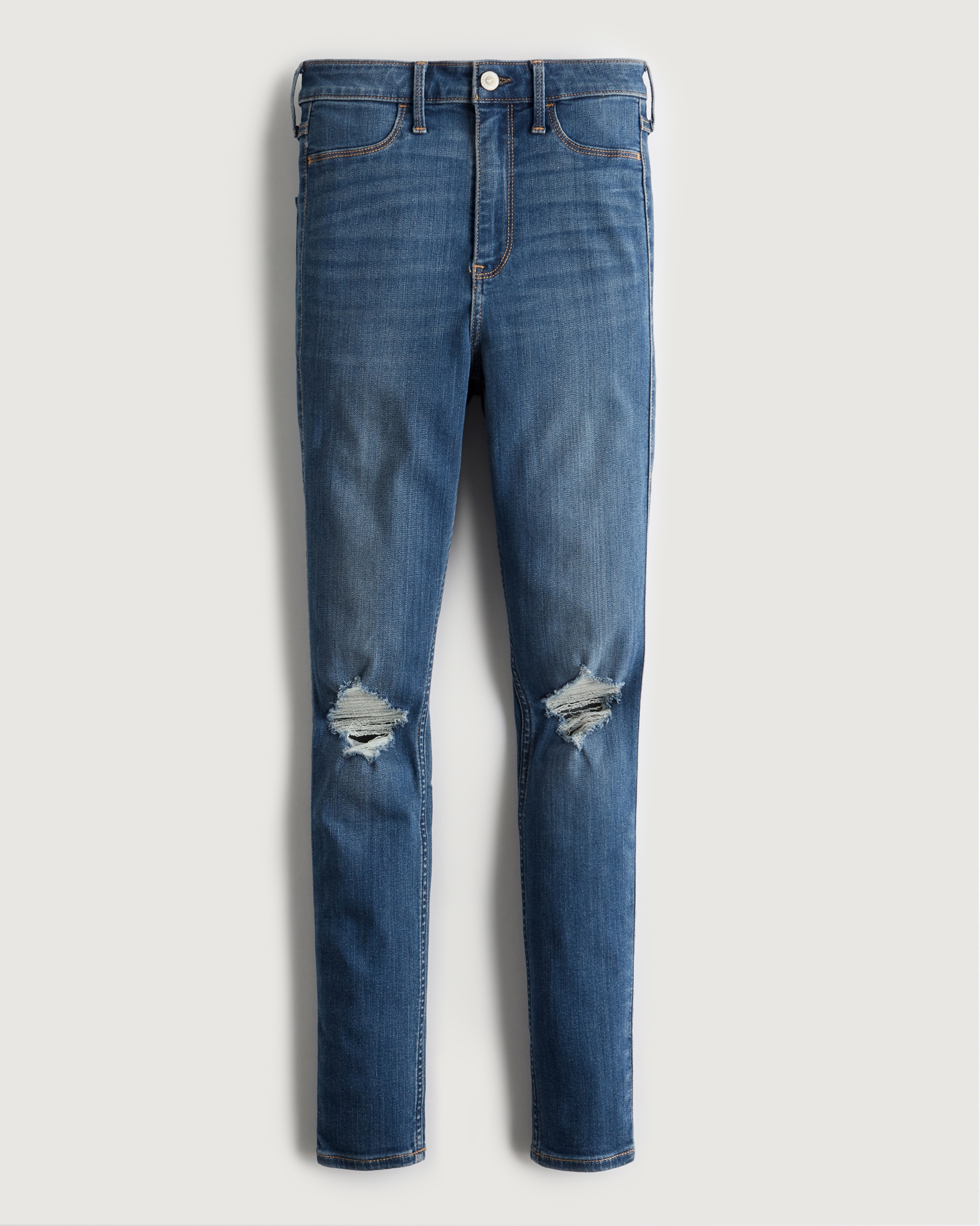 Ultra high rise clearance hollister jeans