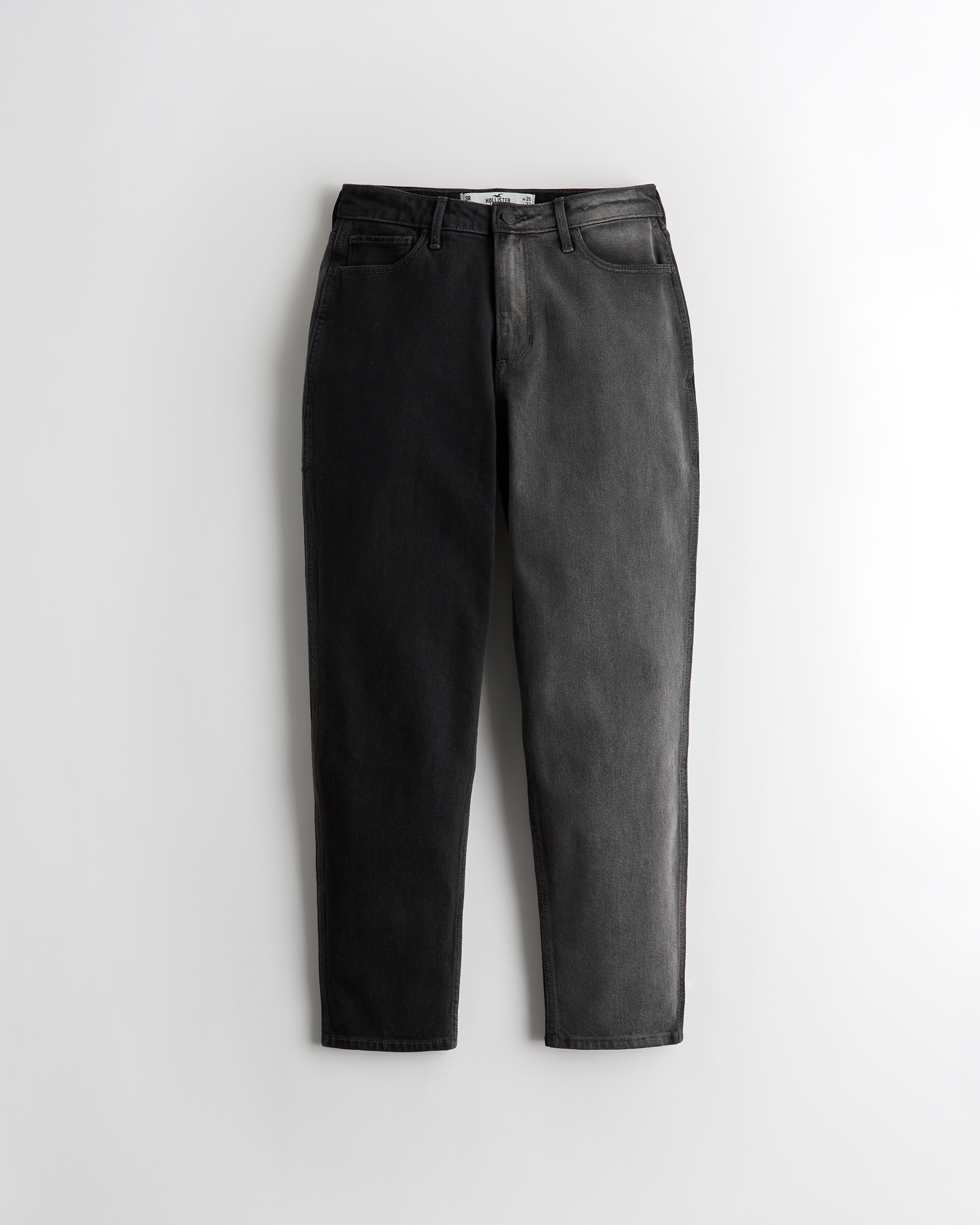 hollister black mom jeans