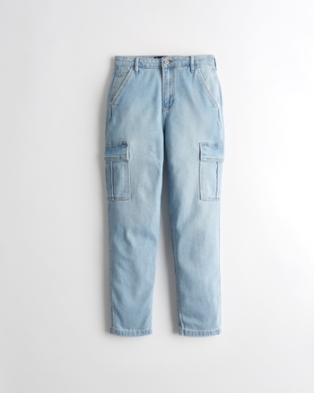 Hollister Mom Jeans Blue Size 28 - $23 (61% Off Retail) - From Chelie